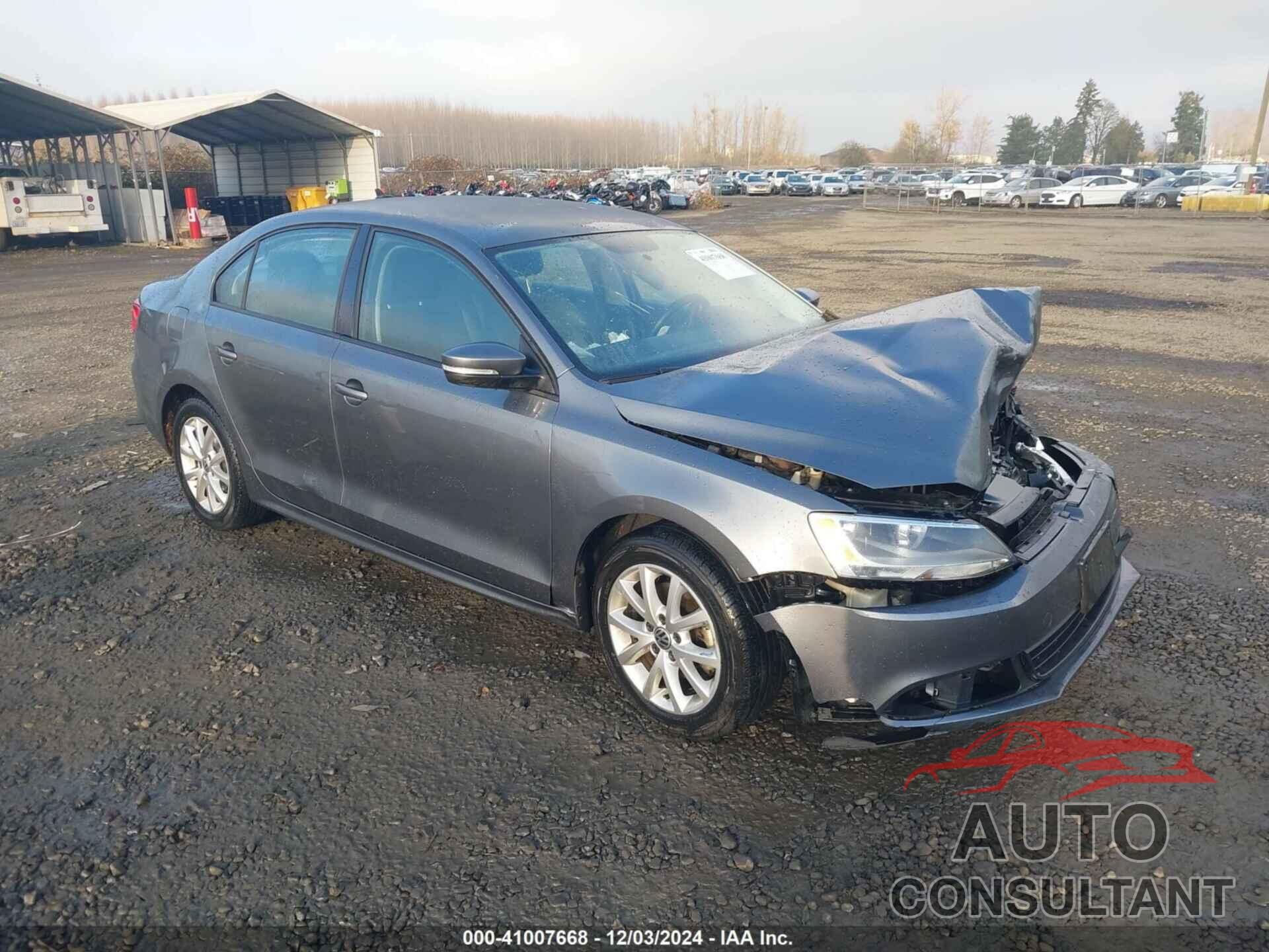 VOLKSWAGEN JETTA 2012 - 3VWDP7AJ0CM302464