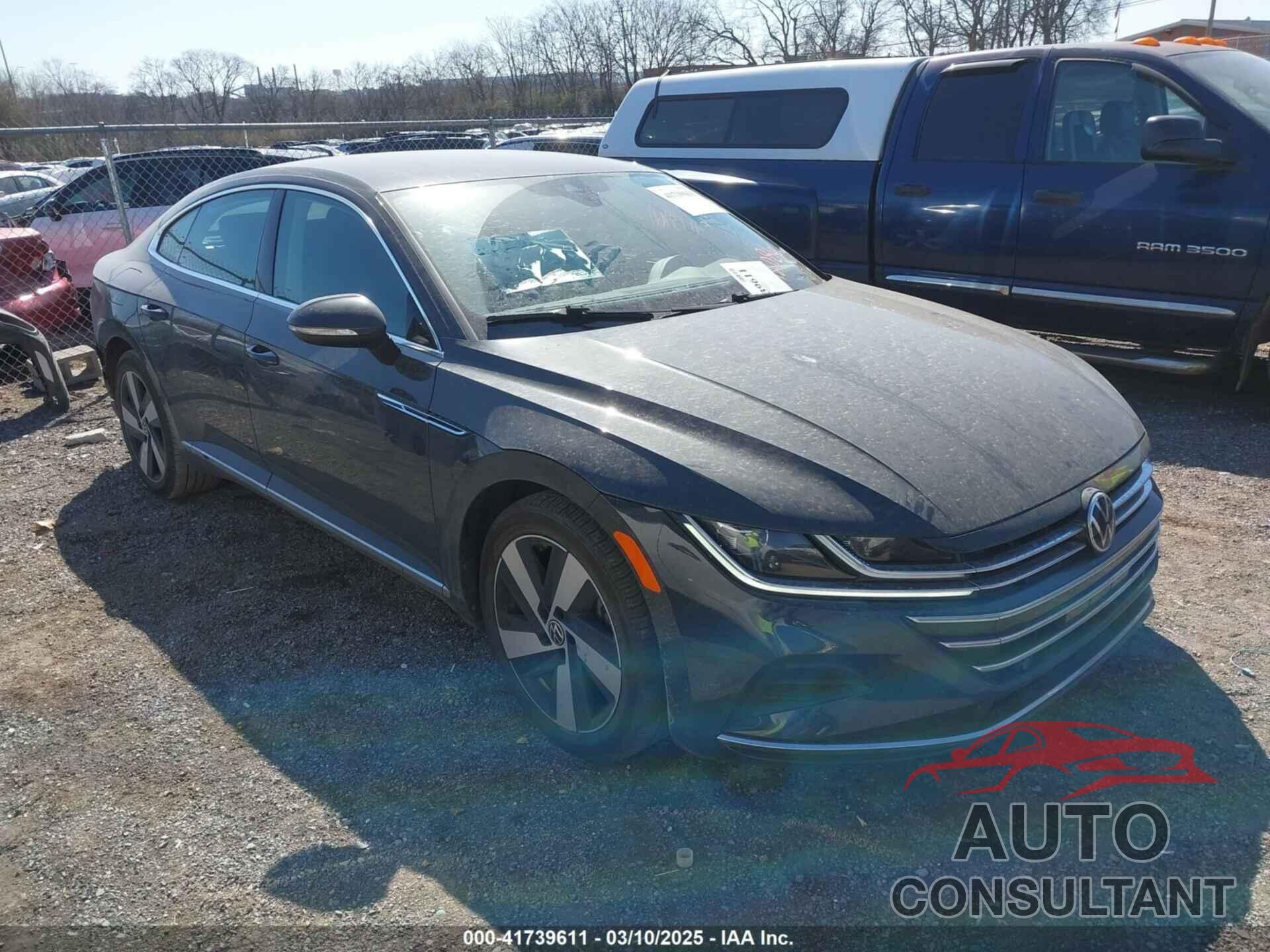 VOLKSWAGEN ARTEON 2021 - WVWAR7AN9ME012086