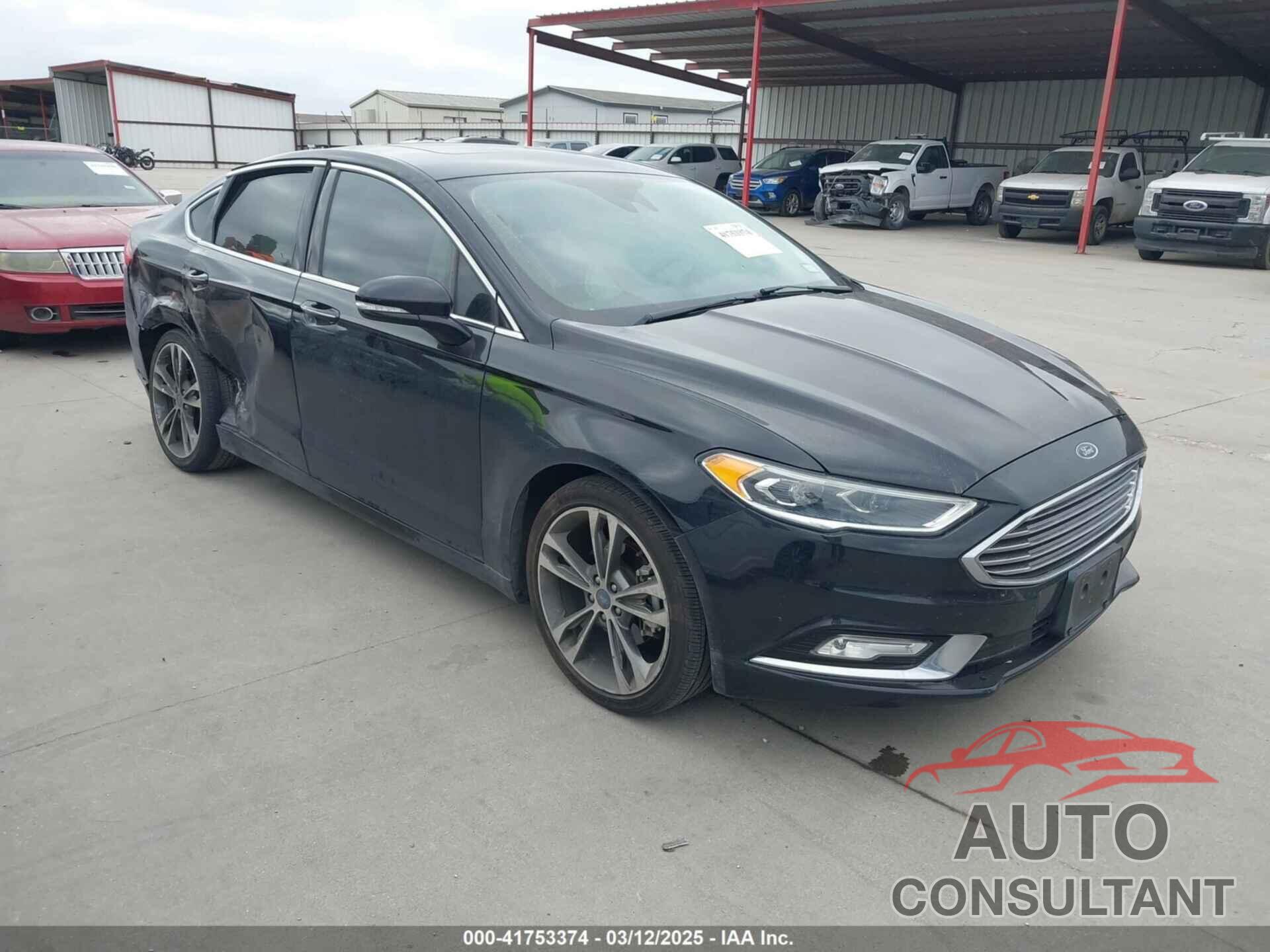 FORD FUSION 2017 - 3FA6P0K9XHR187444