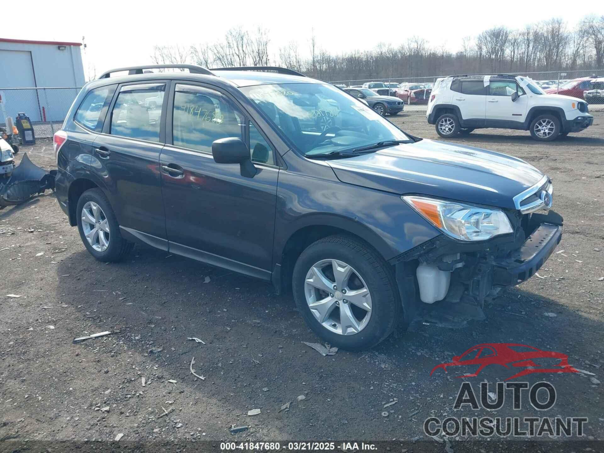 SUBARU FORESTER 2016 - JF2SJABC6GH427053