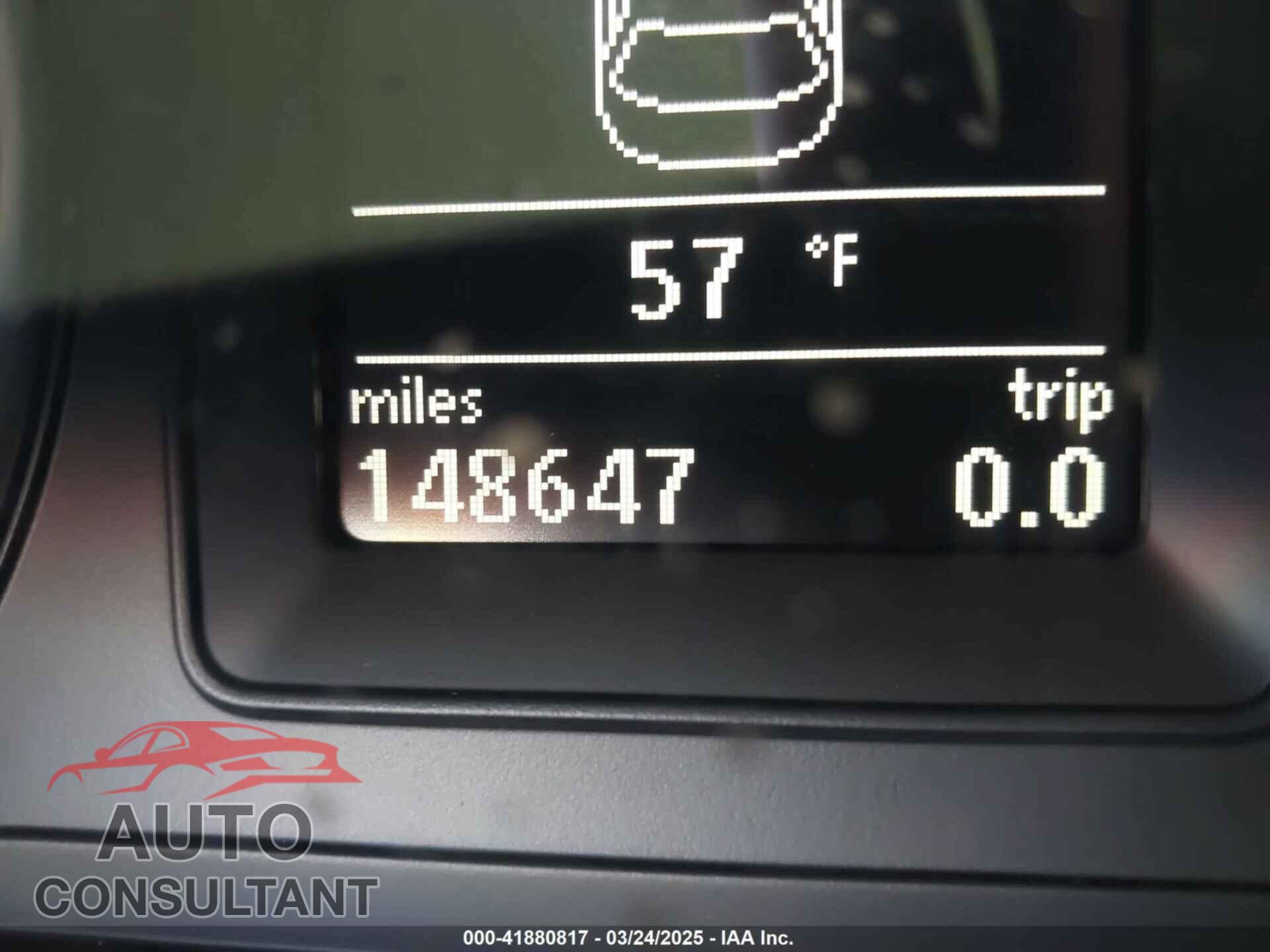 VOLKSWAGEN EOS 2011 - WVWBA7AH6BV001470