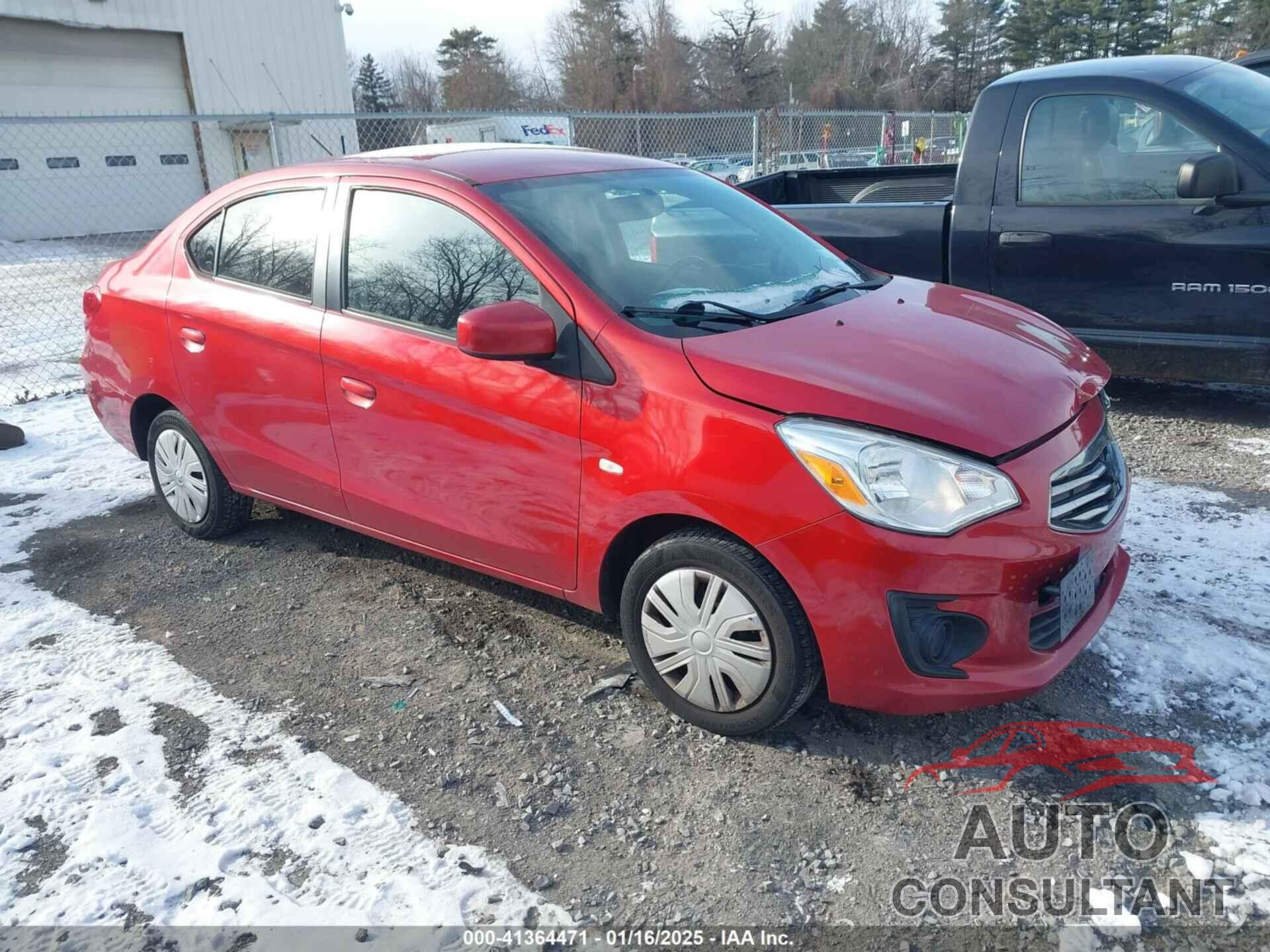 MITSUBISHI MIRAGE G4 2017 - ML32F3FJ1HHF05184