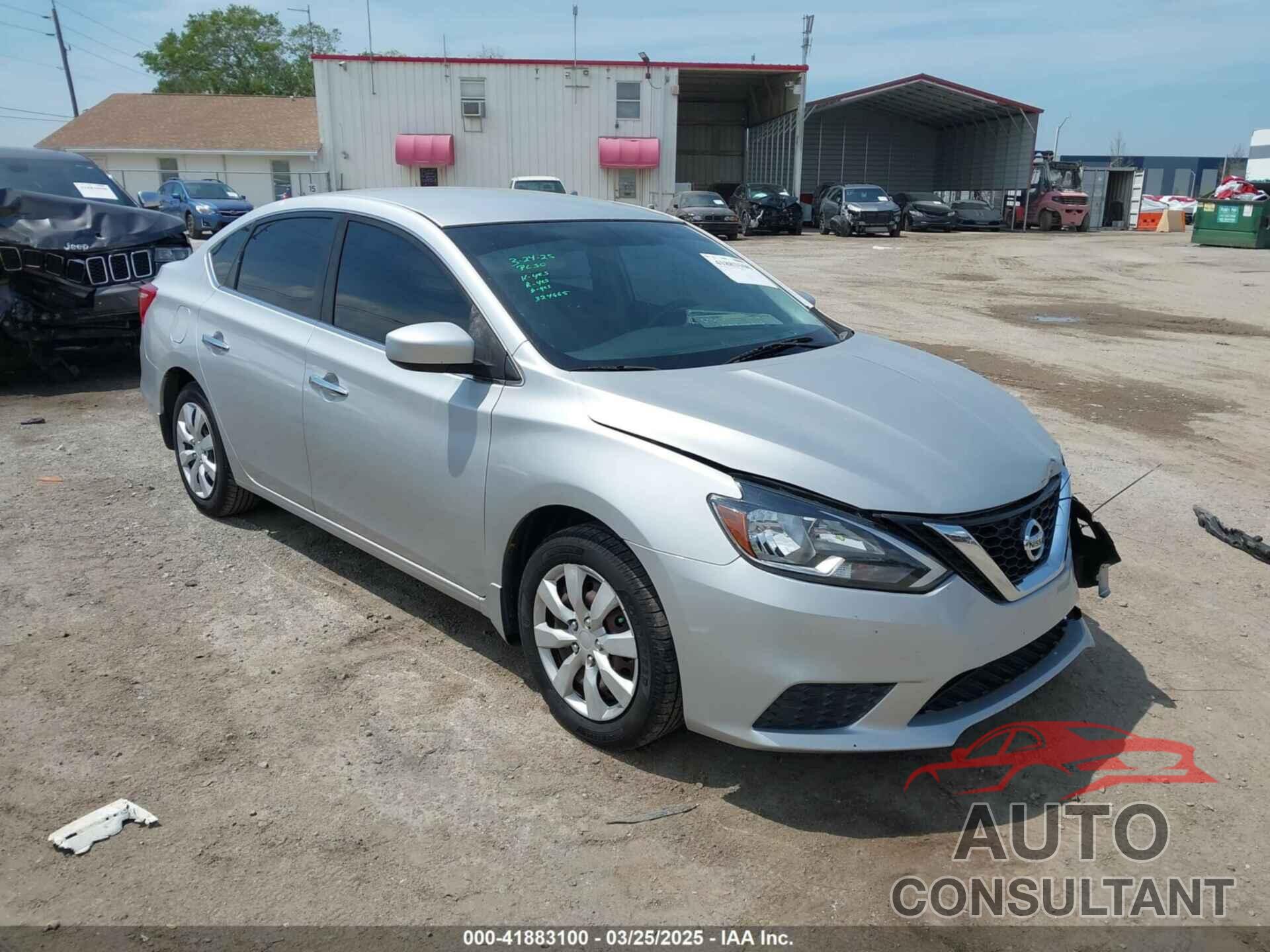 NISSAN SENTRA 2017 - 3N1AB7AP5HY324665