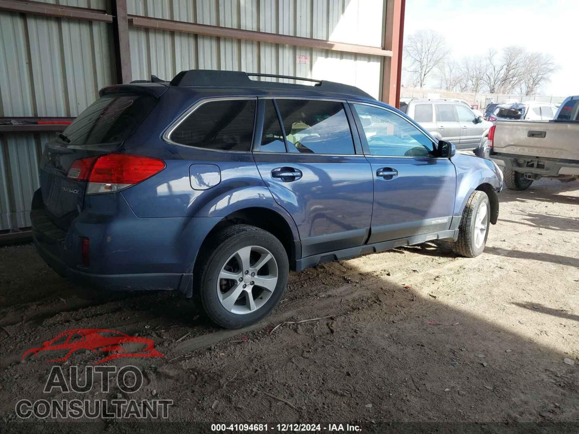 SUBARU OUTBACK 2014 - 4S4BRCCC3E3258035