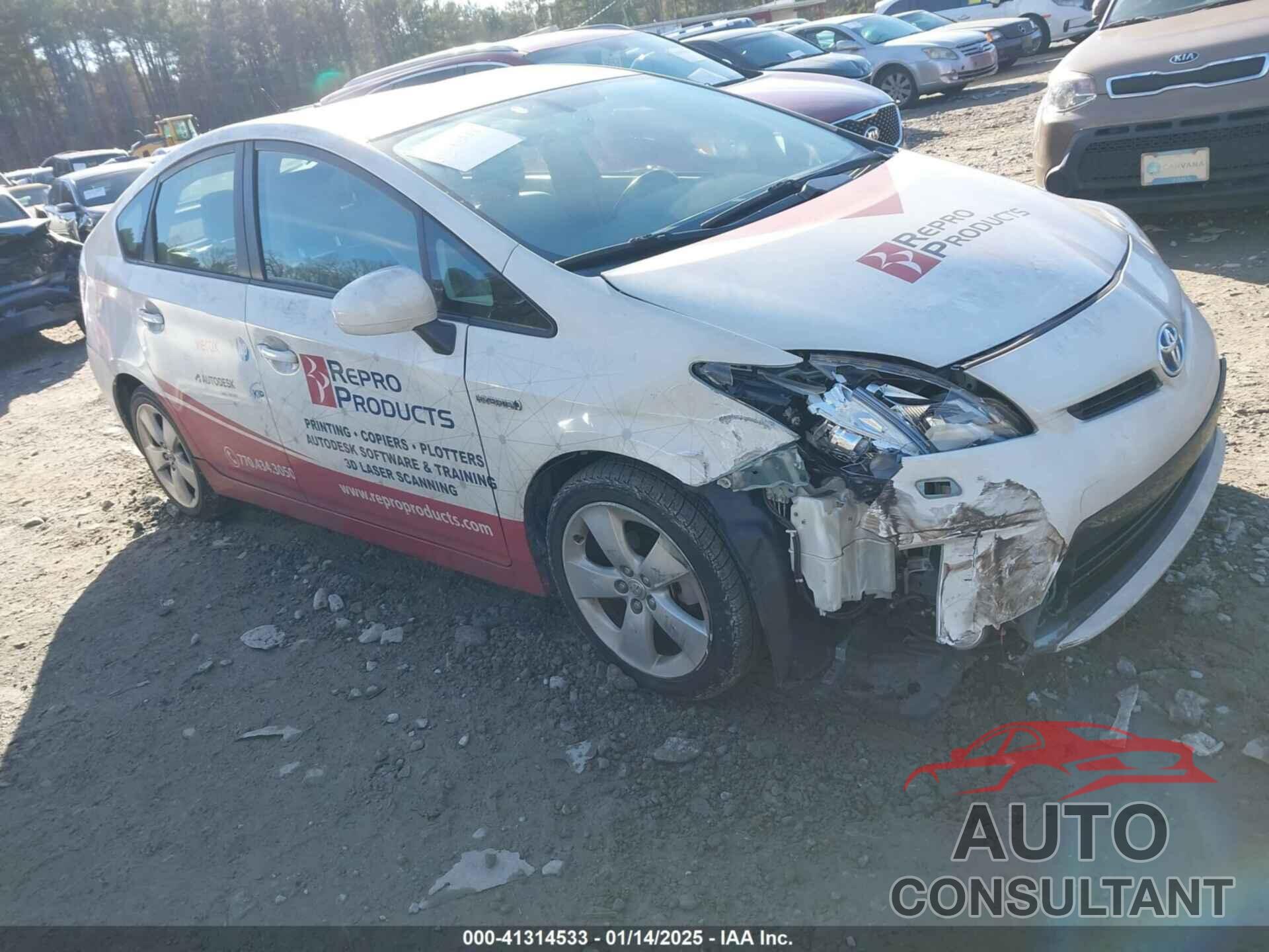 TOYOTA PRIUS 2014 - JTDKN3DU2E1772705