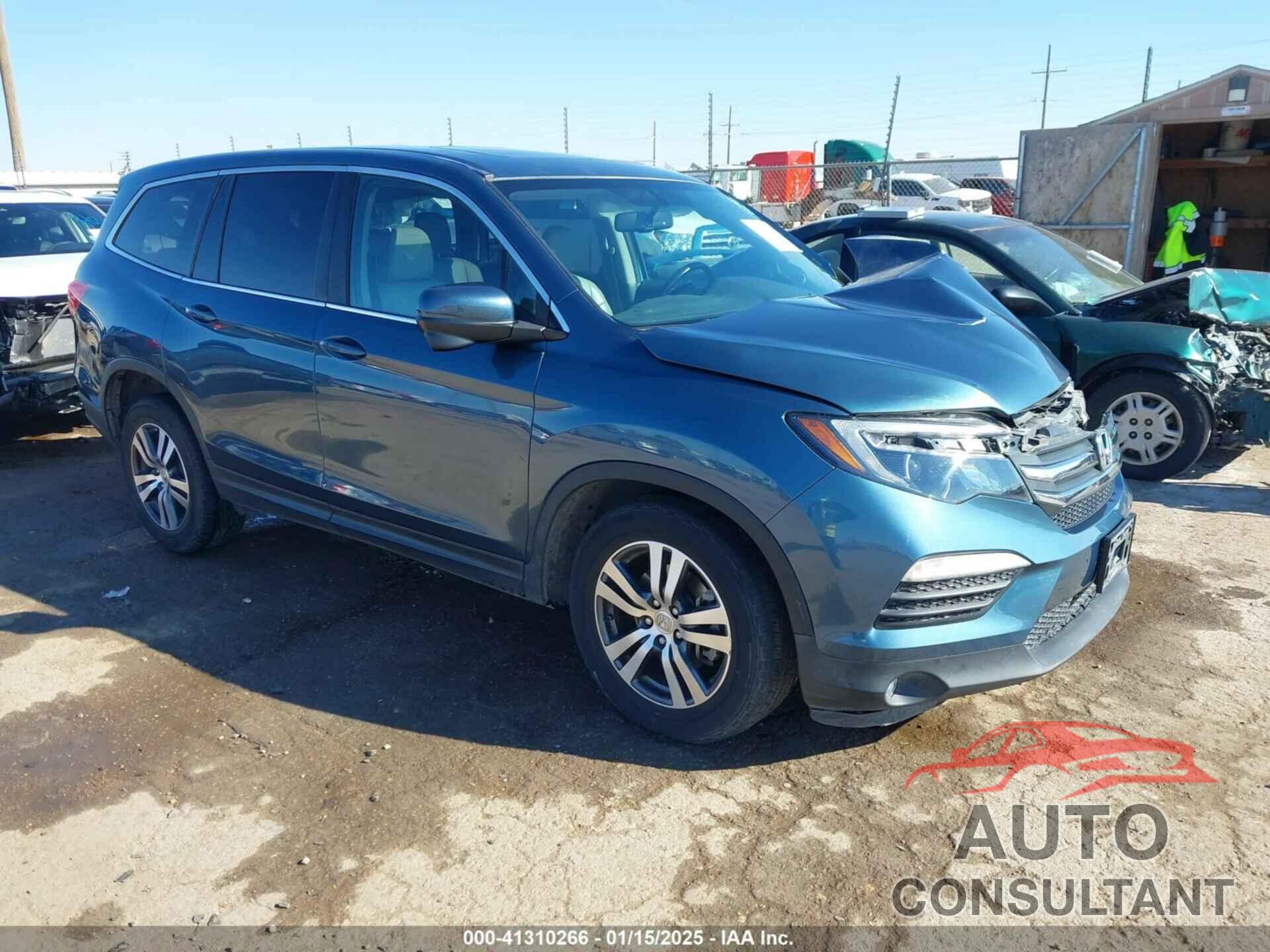 HONDA PILOT 2016 - 5FNYF6H50GB045942
