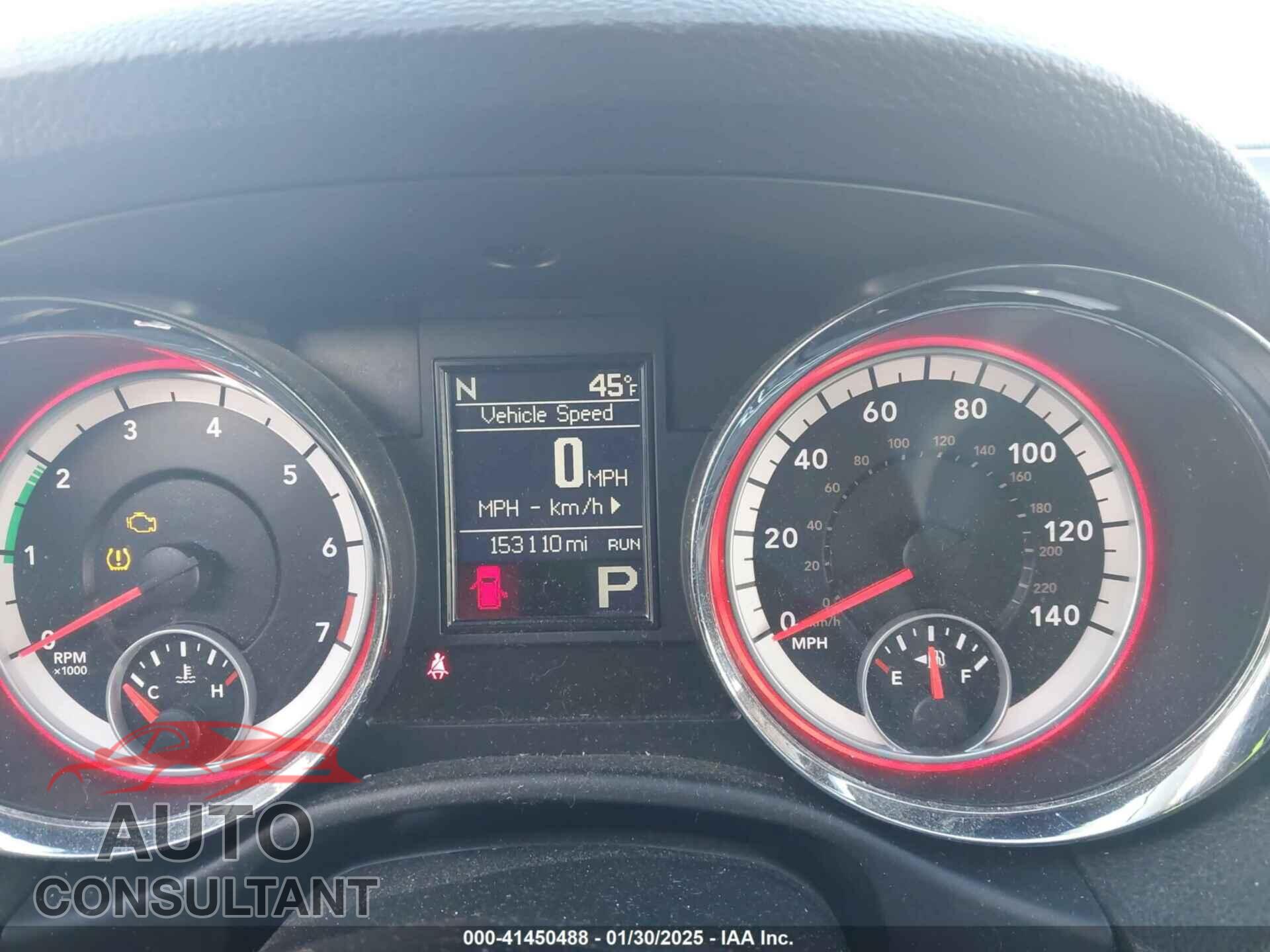 DODGE DURANGO 2013 - 1C4RDJAG3DC505094
