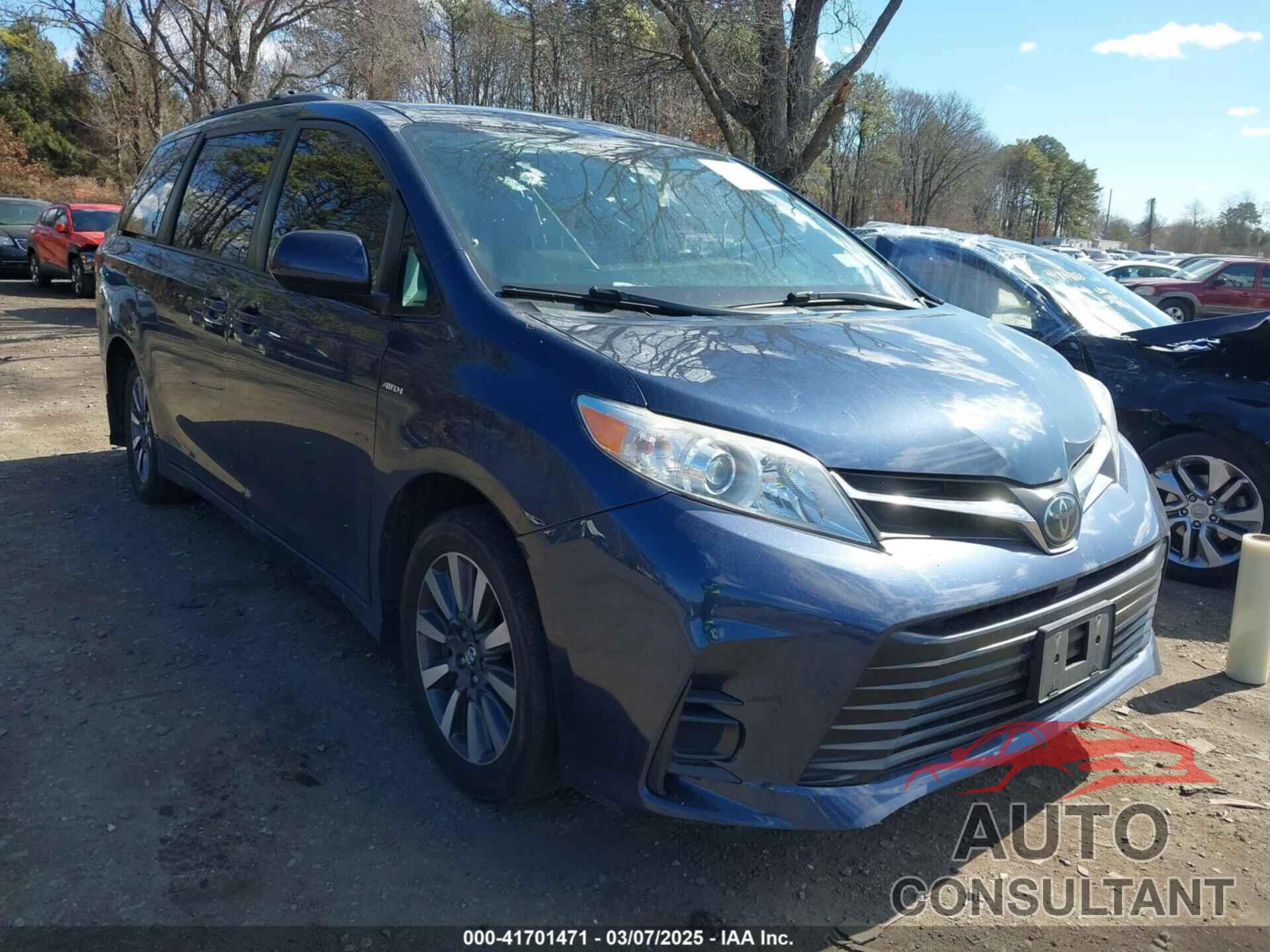 TOYOTA SIENNA 2020 - 5TDJZ3DC4LS237544