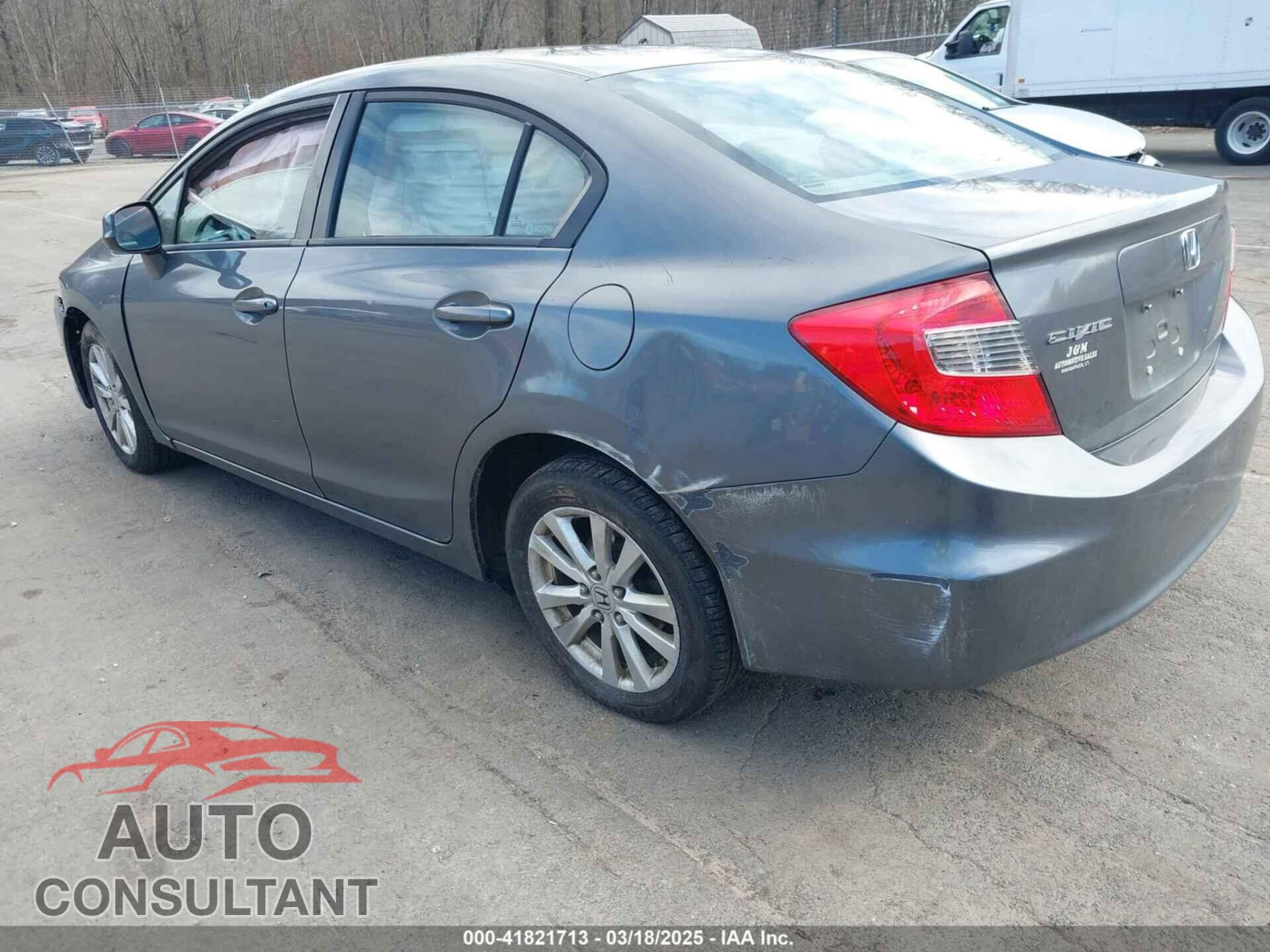 HONDA CIVIC 2012 - 19XFB2F96CE308128