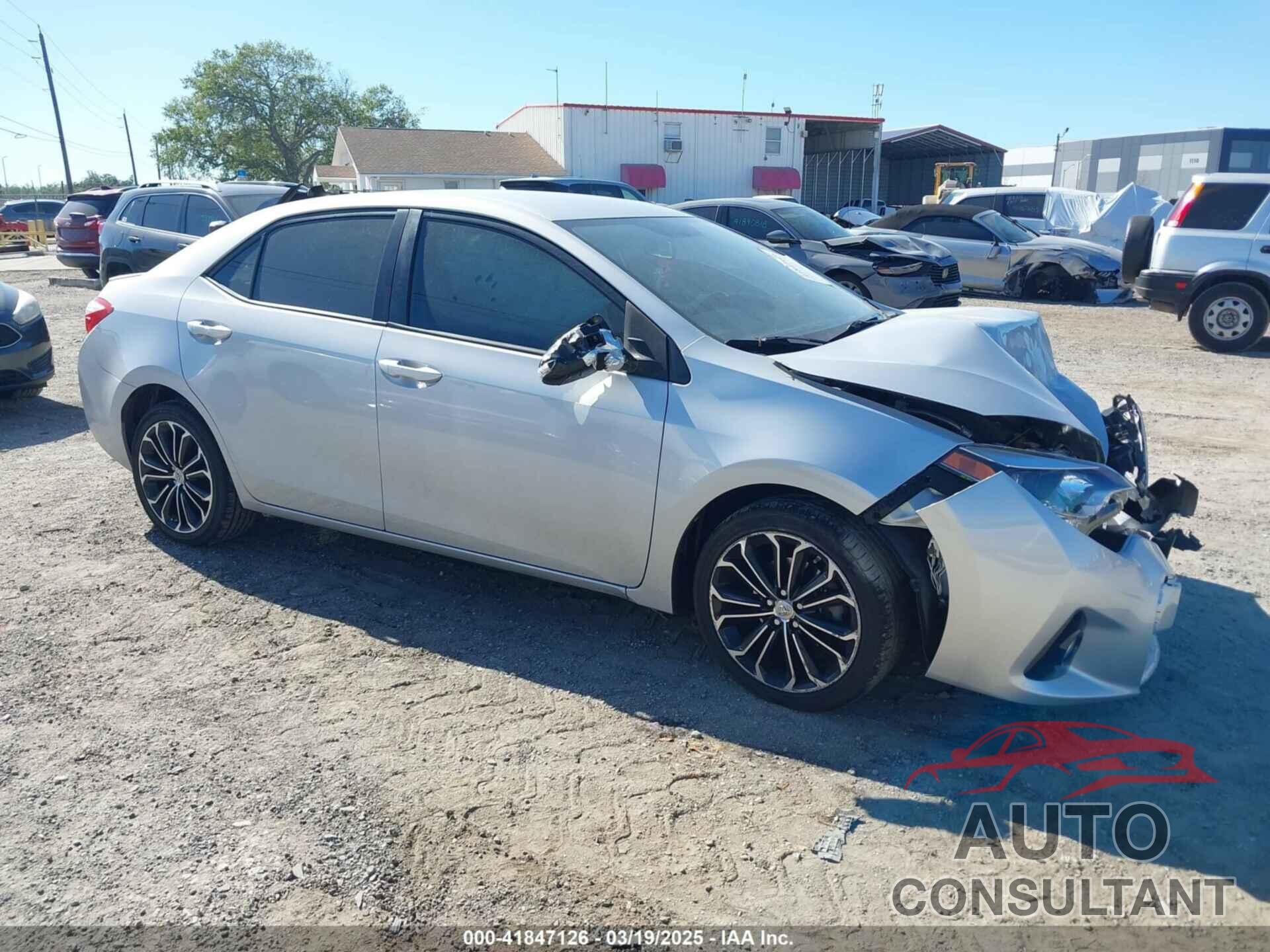 TOYOTA COROLLA 2014 - 2T1BURHE2EC036223