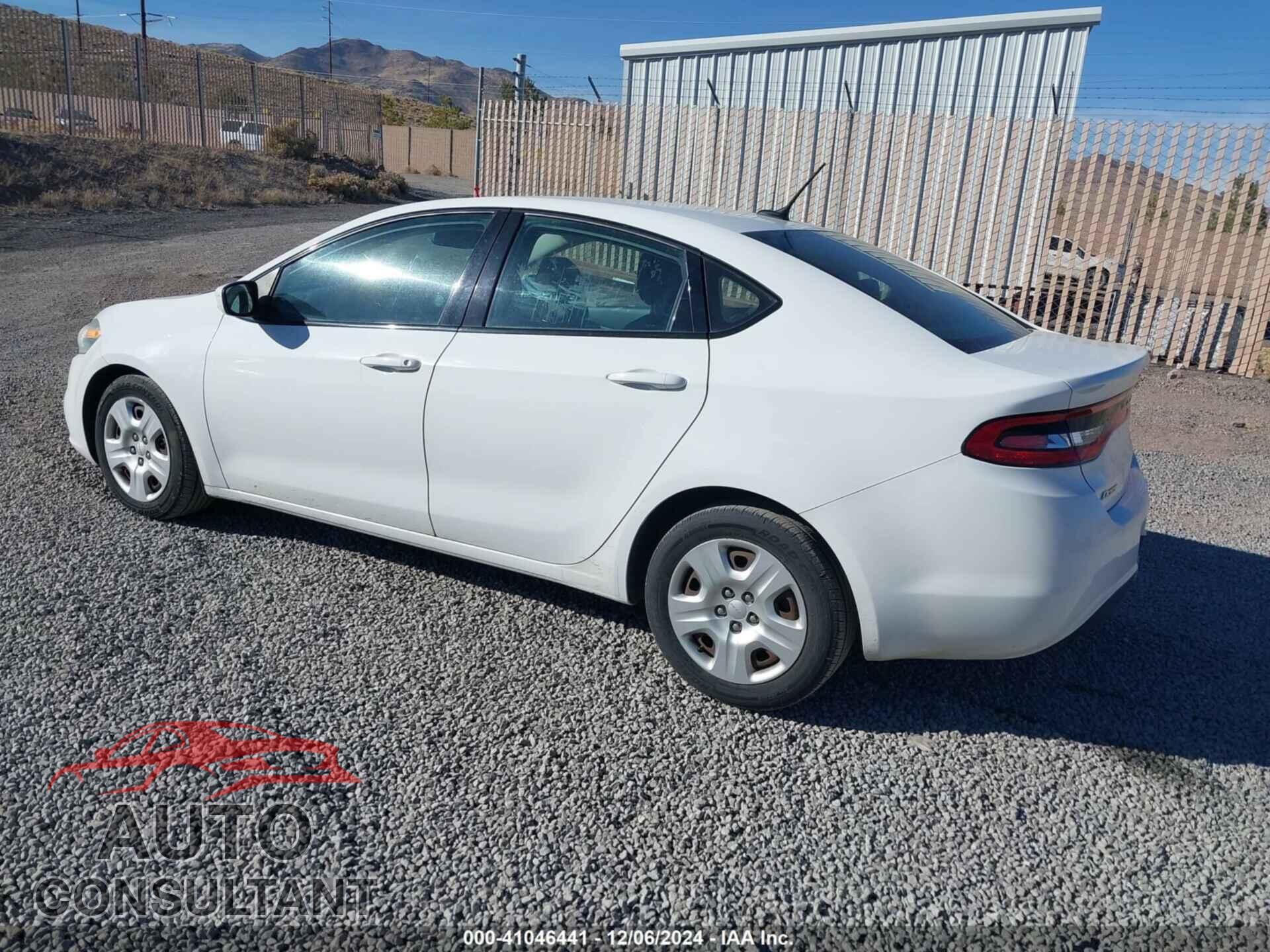 DODGE DART 2015 - 1C3CDFAA1FD315777