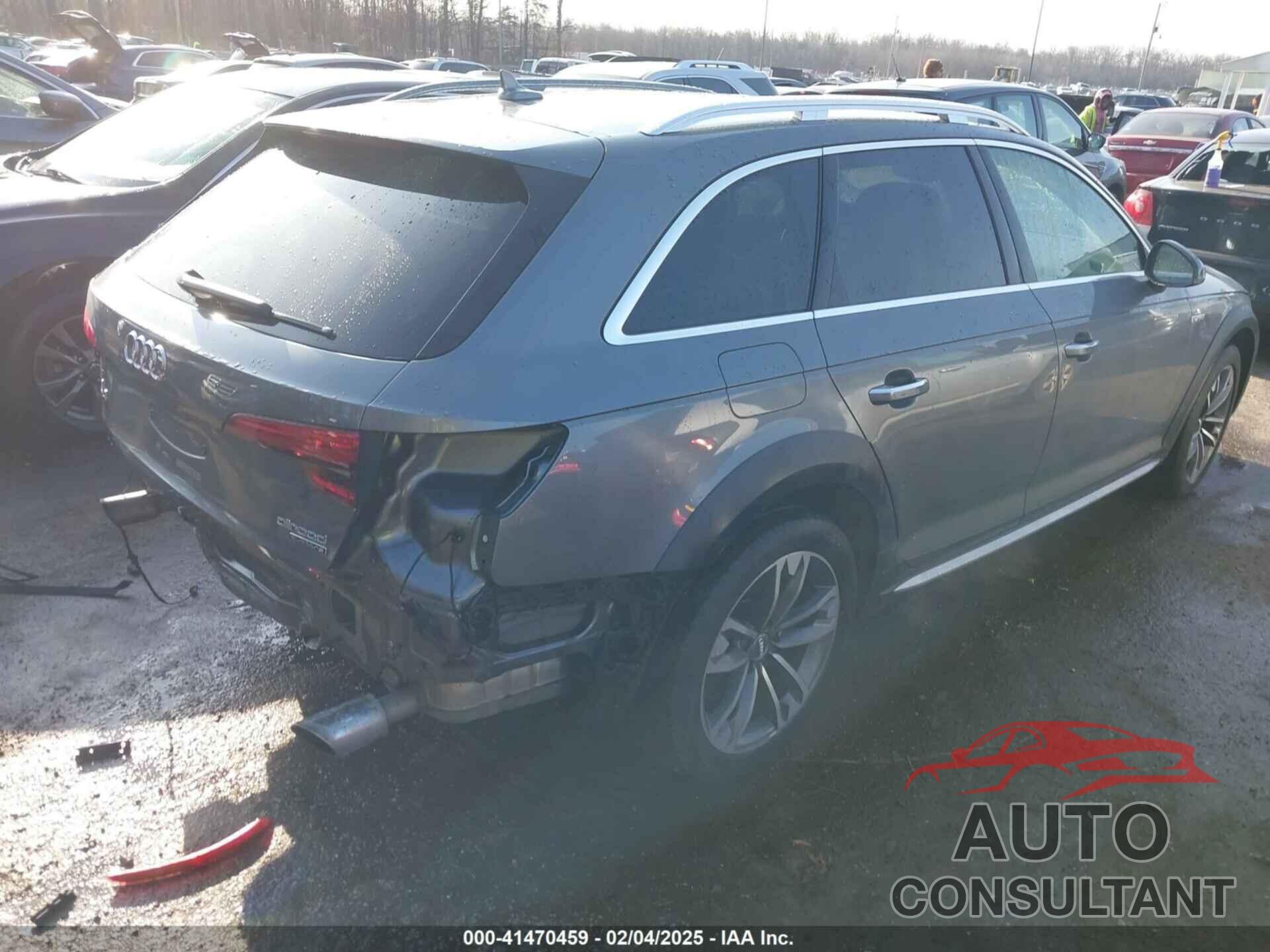 AUDI A4 ALLROAD 2017 - WA17NAF40HA046394