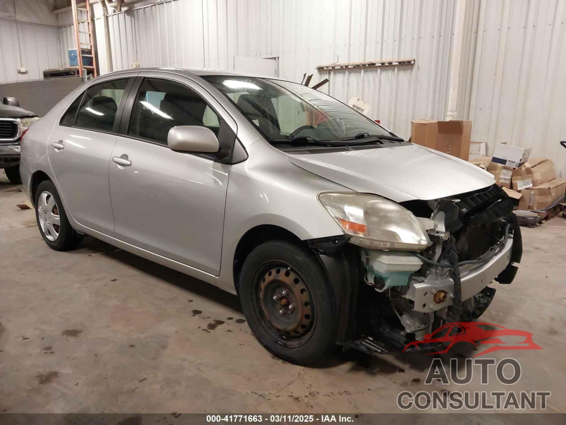 TOYOTA YARIS 2012 - JTDBT4K3XCL019477