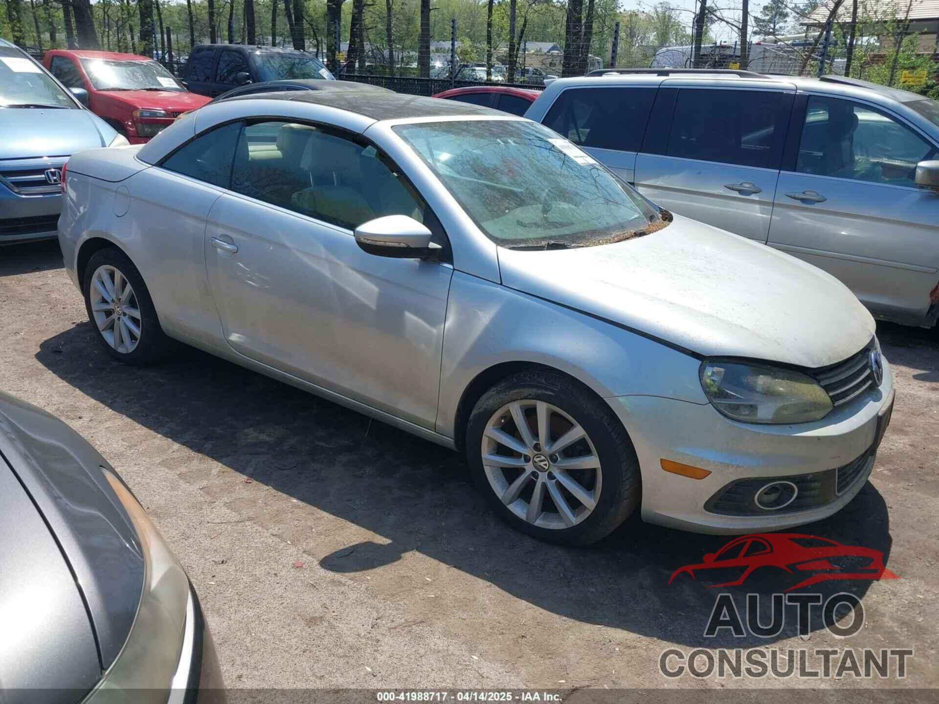 VOLKSWAGEN EOS 2012 - WVWBW7AH8CV001621