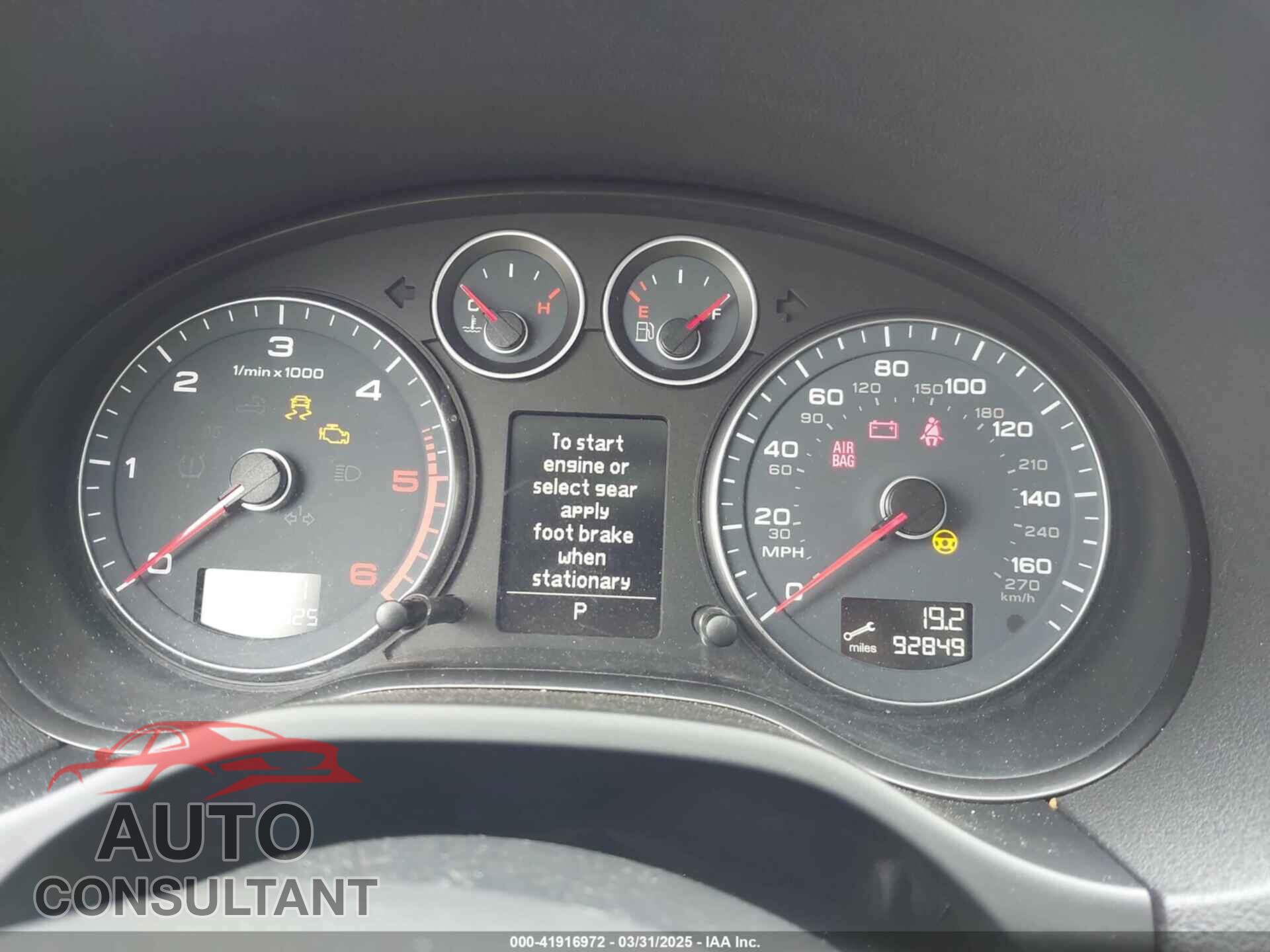 AUDI A3 2013 - WAUBJAFM7DA012021