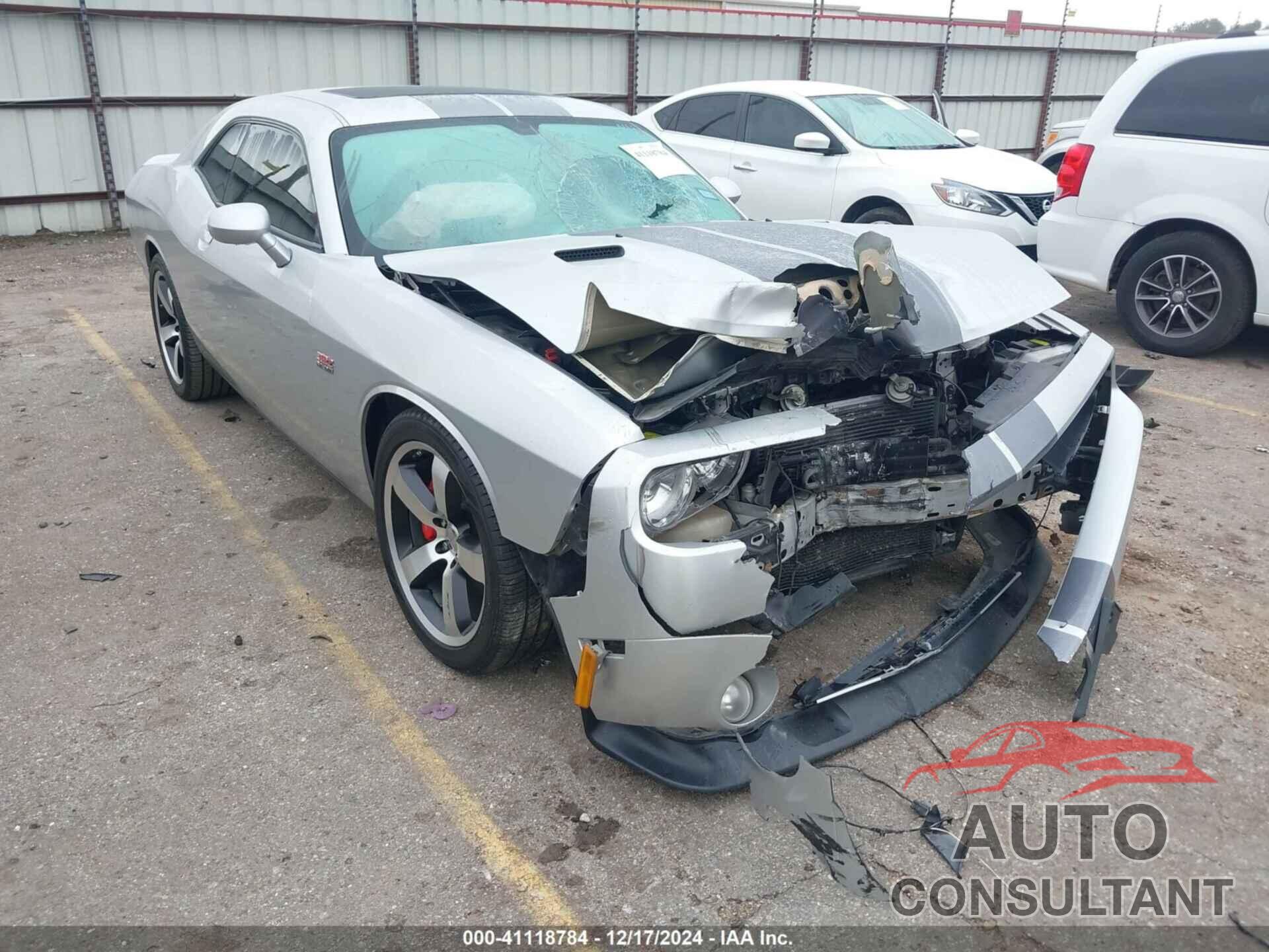 DODGE CHALLENGER 2012 - 2C3CDYCJ0CH170609