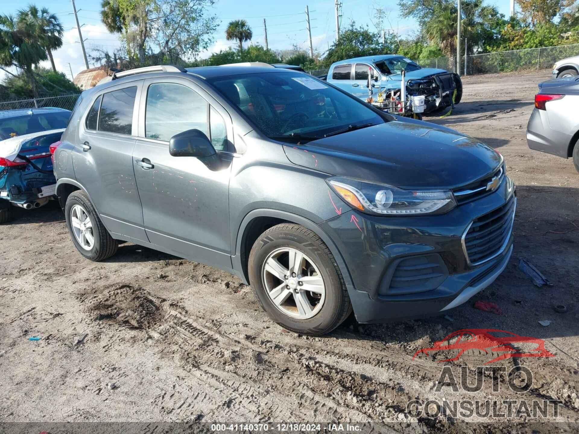 CHEVROLET TRAX 2017 - KL7CJLSB6HB228401