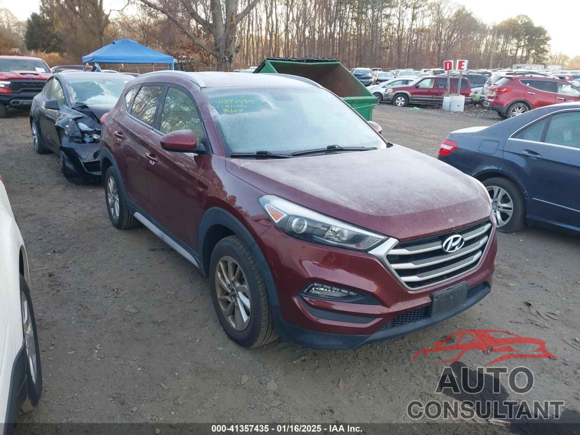 HYUNDAI TUCSON 2017 - KM8J3CA41HU517323