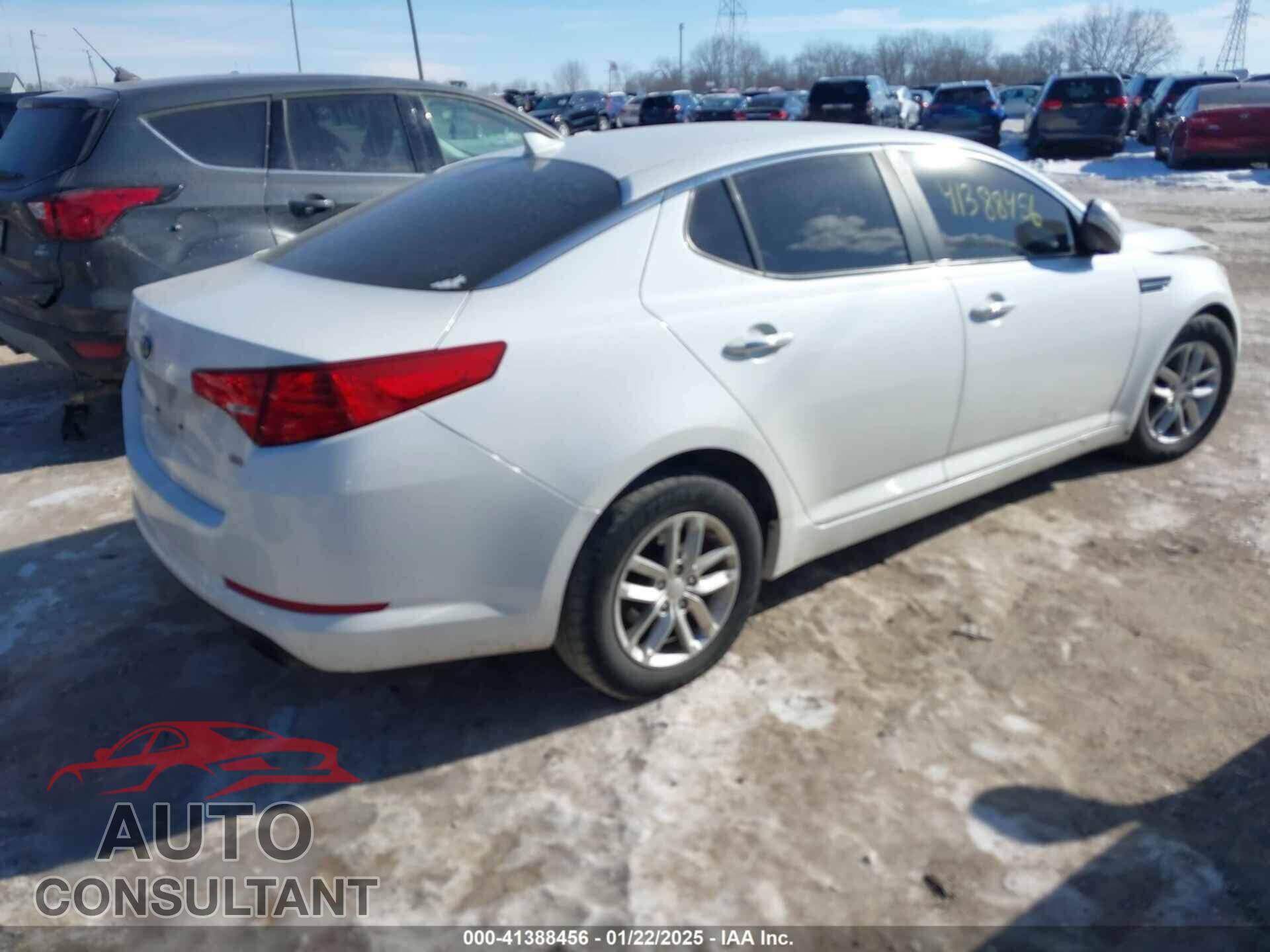 KIA OPTIMA 2013 - KNAGM4A73D5362092