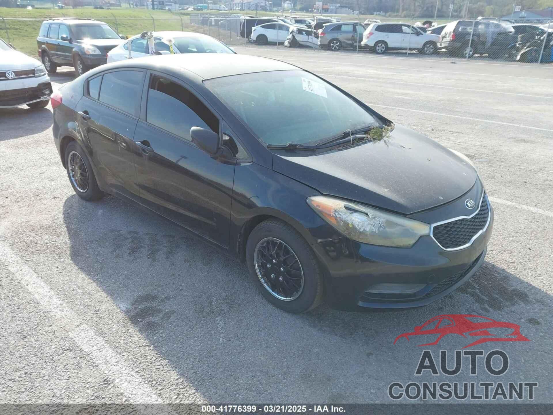 KIA FORTE 2015 - KNAFX4A60F5427641