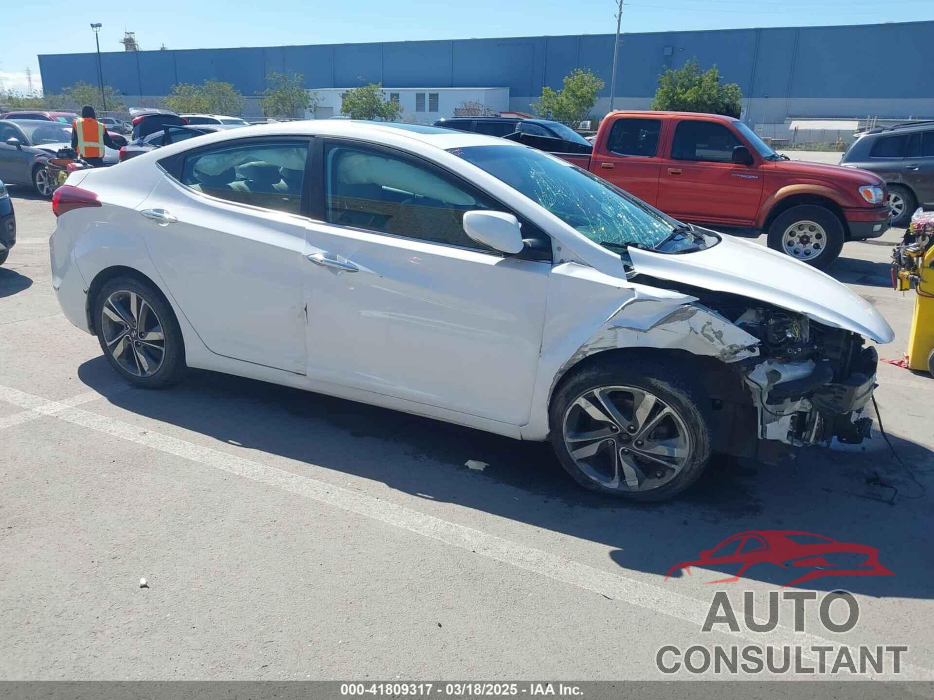 HYUNDAI ELANTRA 2014 - 5NPDH4AEXEH475838