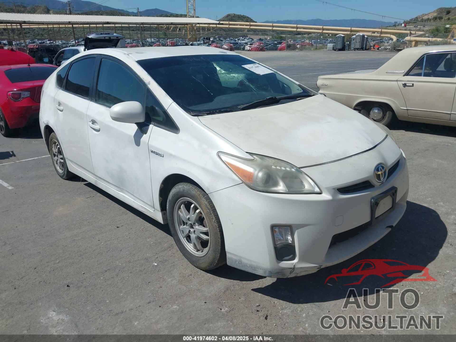 TOYOTA PRIUS 2010 - JTDKN3DU7A0036990