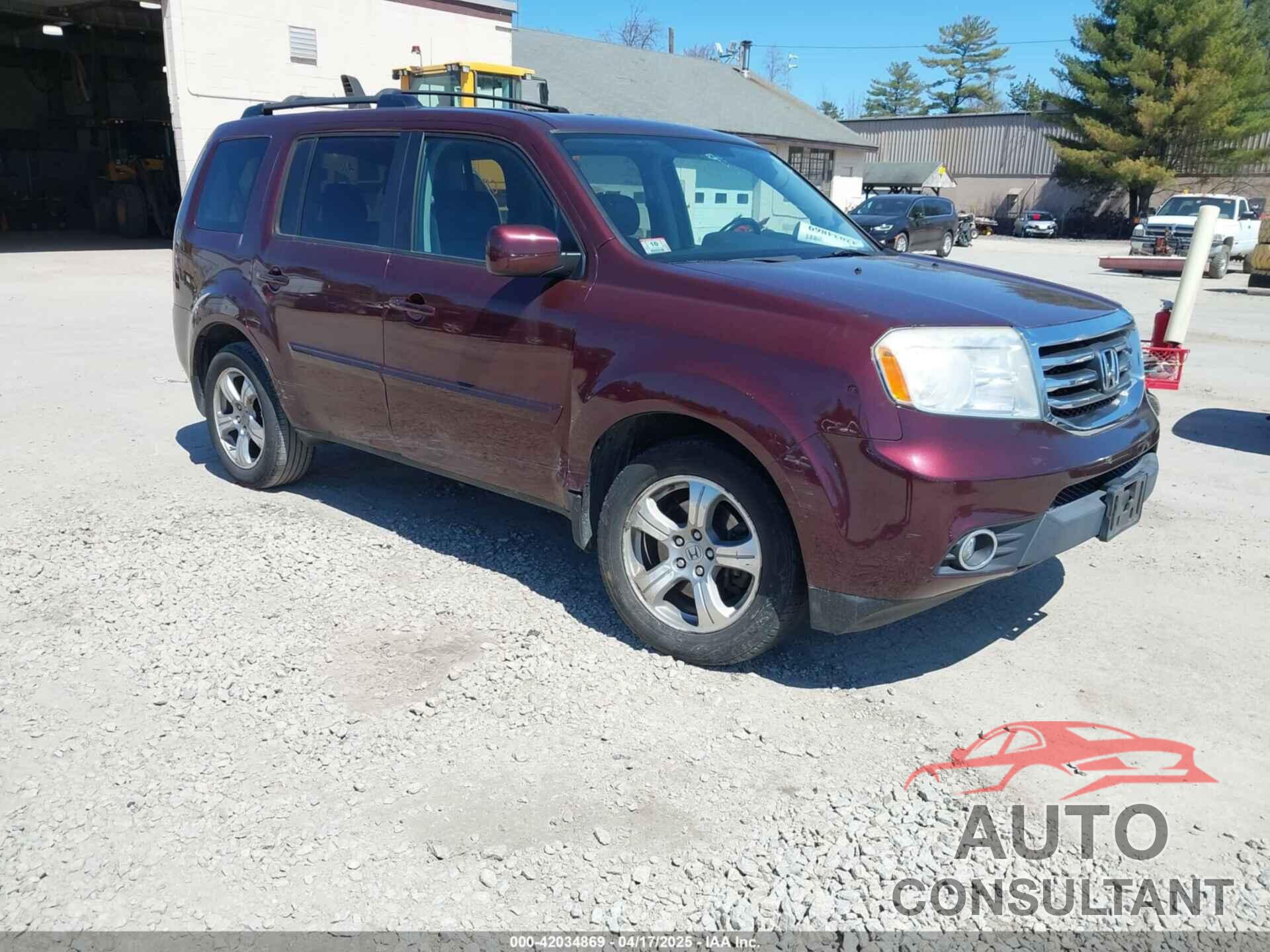 HONDA PILOT 2014 - 5FNYF4H51EB014877
