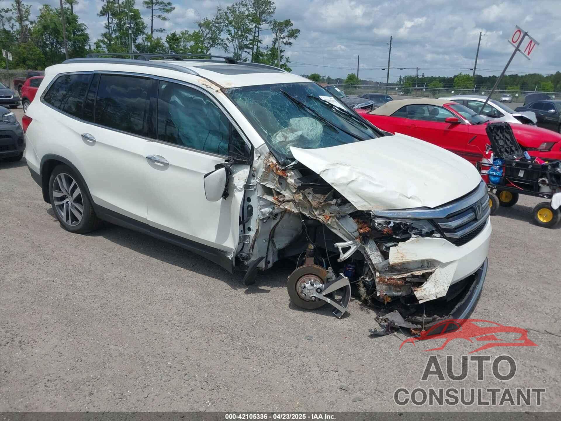 HONDA PILOT 2017 - 5FNYF5H91HB032650