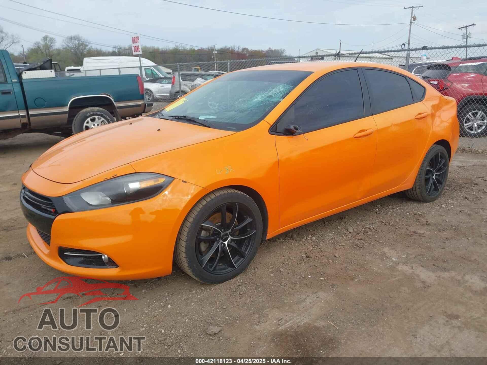 DODGE DART 2013 - 1C3CDFBA7DD304259