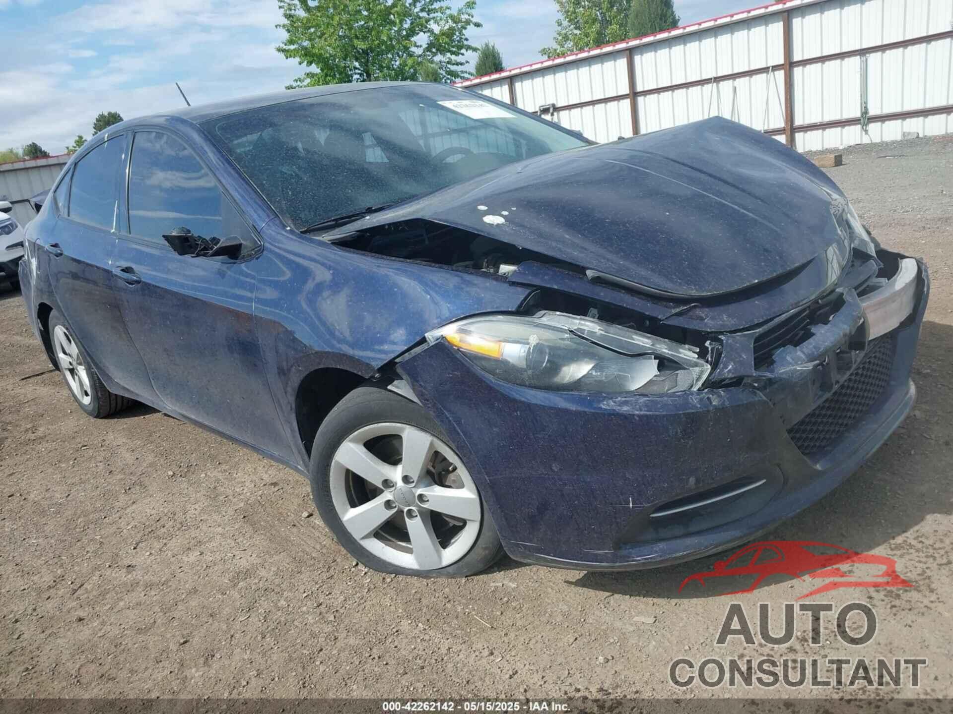 DODGE DART 2016 - 1C3CDFBA5GD623194