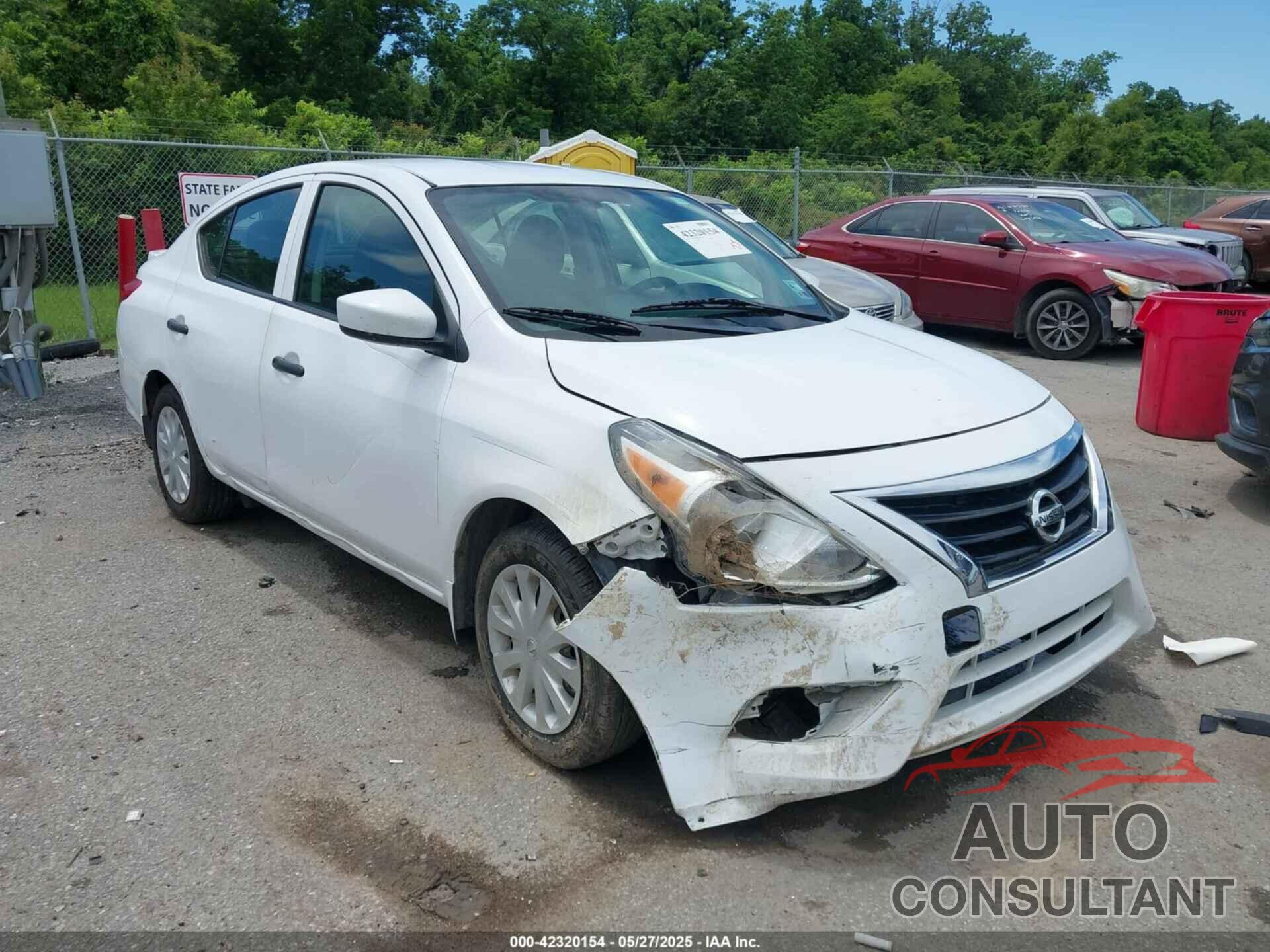 NISSAN VERSA 2018 - 3N1CN7AP0JL856313
