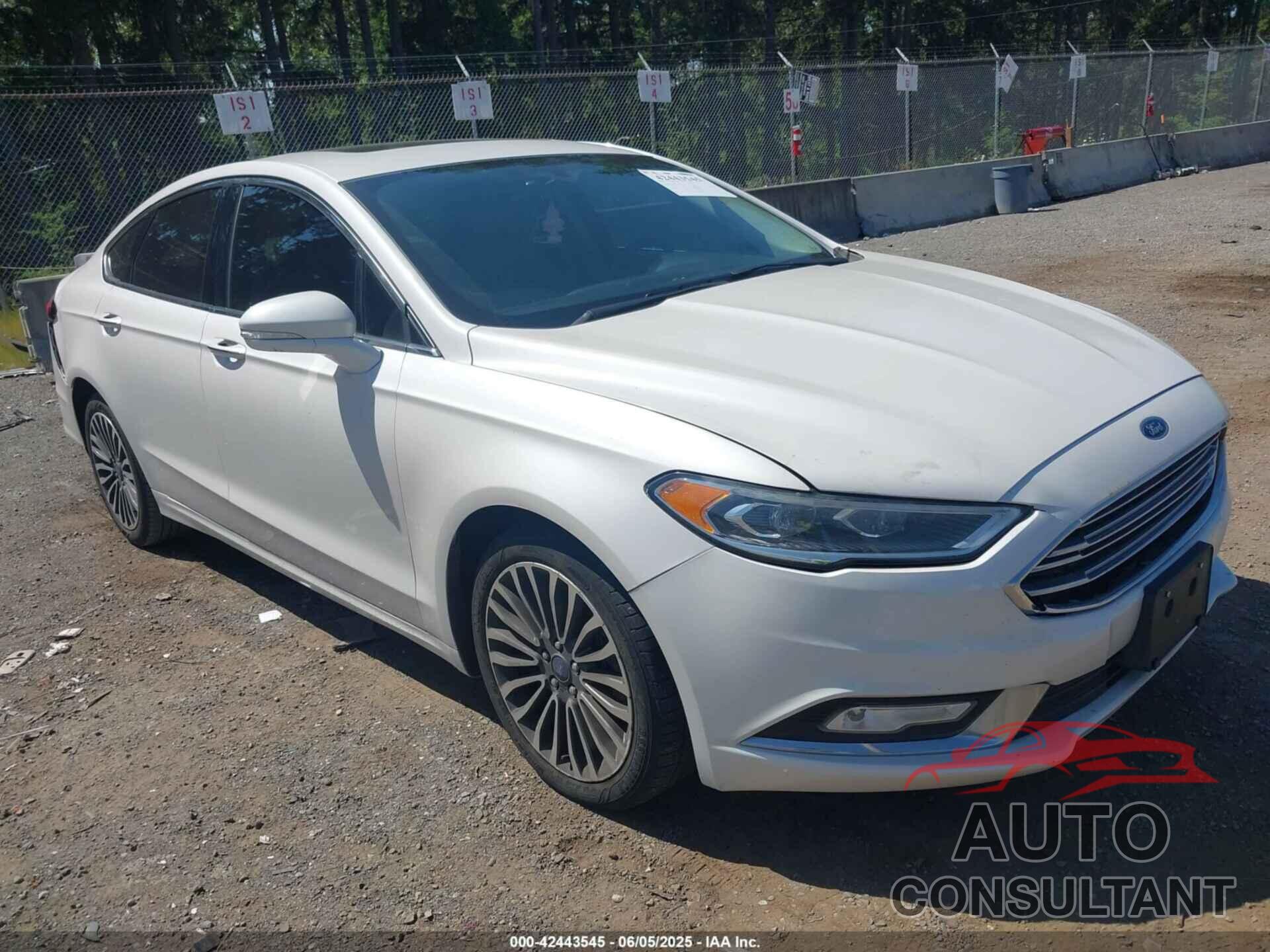 FORD FUSION 2017 - 3FA6P0HD5HR141094