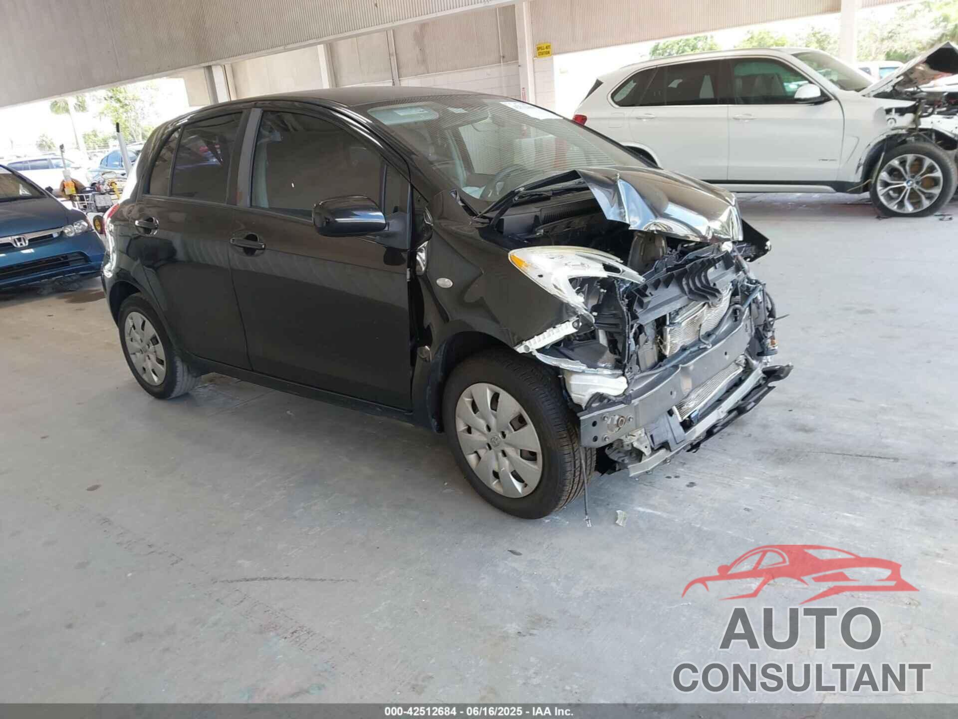TOYOTA YARIS 2010 - JTDKT4K33A5319153
