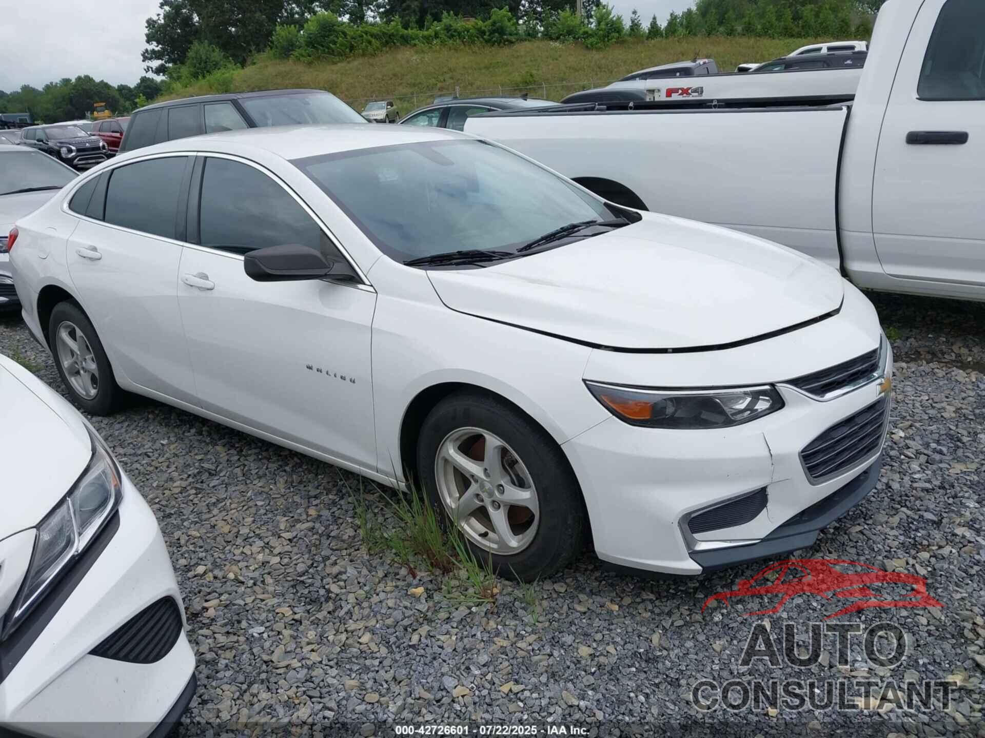 CHEVROLET MALIBU 2018 - 1G1ZB5STXJF116996