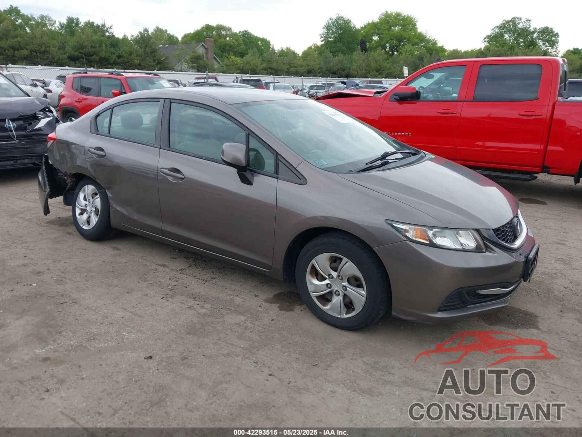 HONDA CIVIC 2013 - 19XFB2F56DE022312
