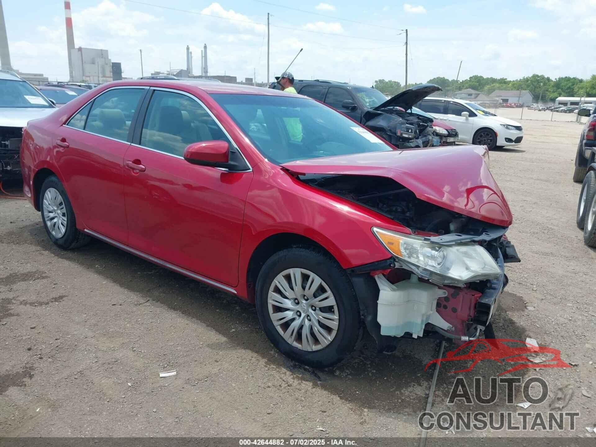 TOYOTA CAMRY 2012 - 4T4BF1FK3CR209317