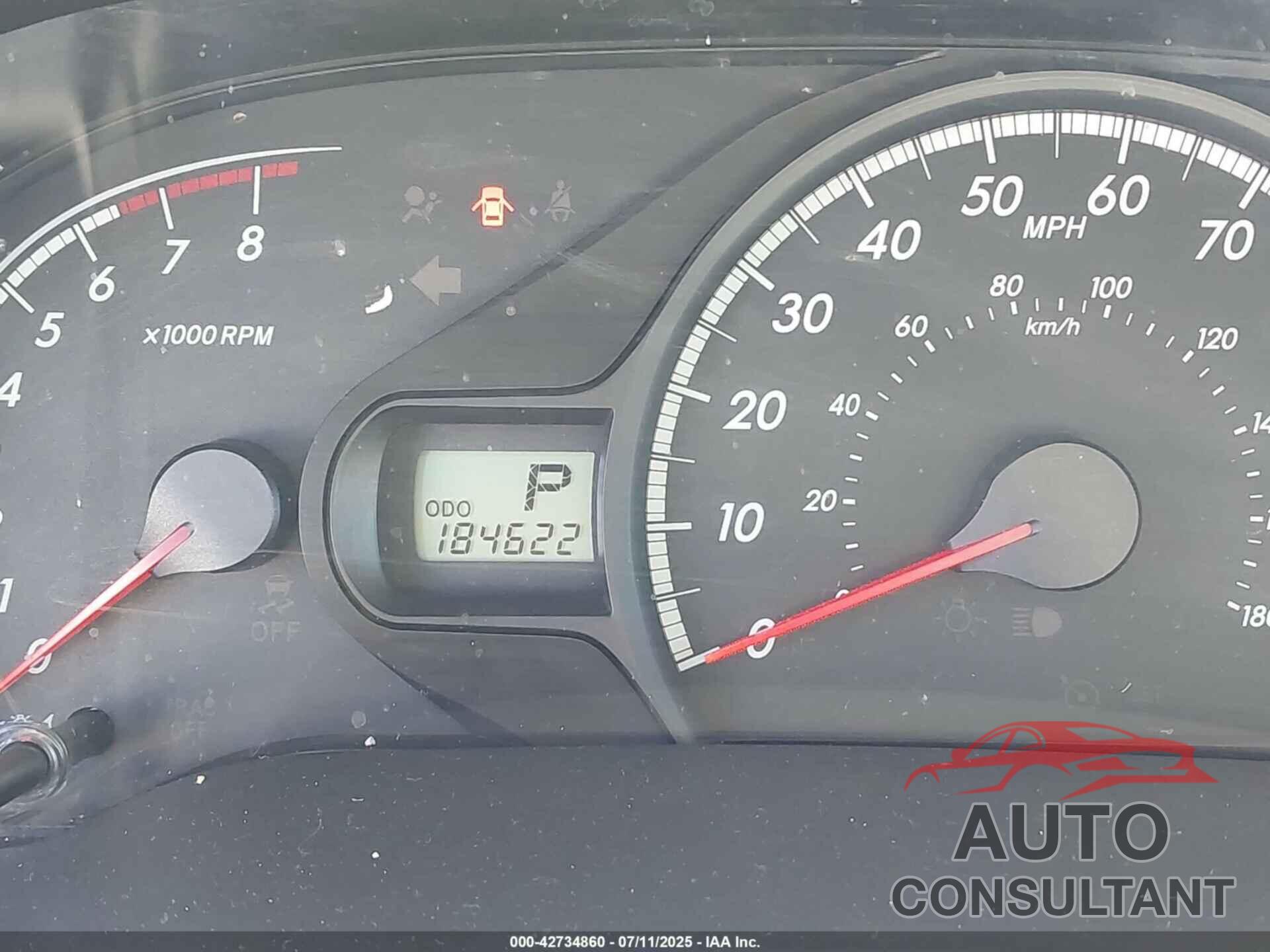 TOYOTA SIENNA 2013 - 5TDKK3DC0DS352376