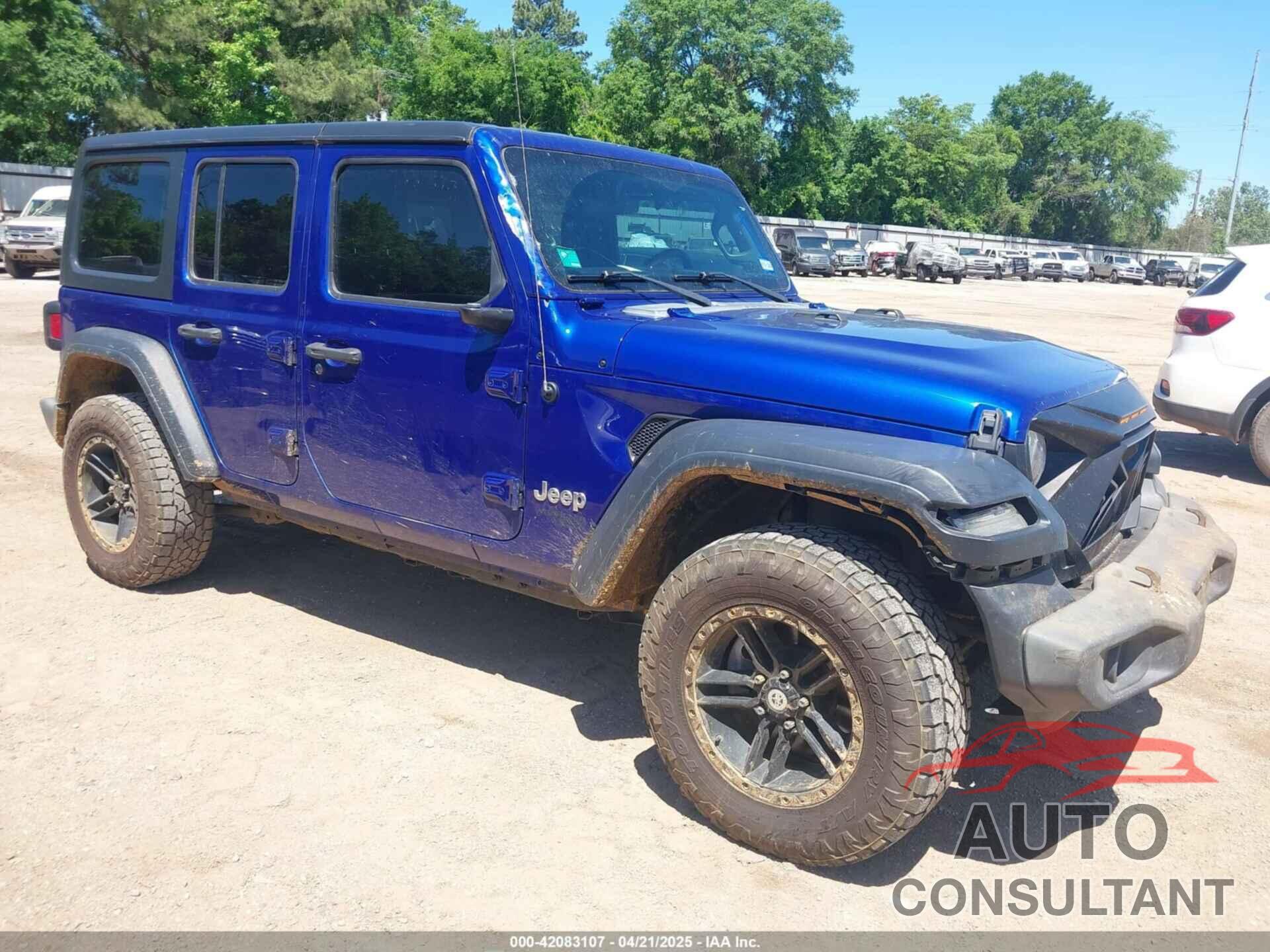 JEEP WRANGLER UNLIMITED 2018 - 1C4HJXDG4JW179772