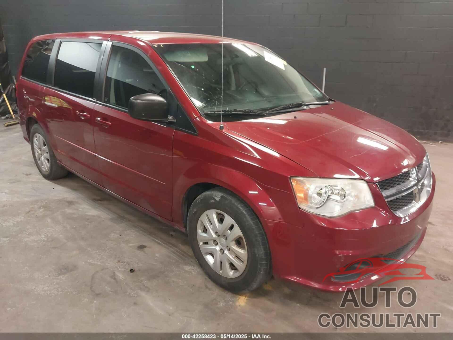 DODGE GRAND CARAVAN 2014 - 2C4RDGBG3ER244432
