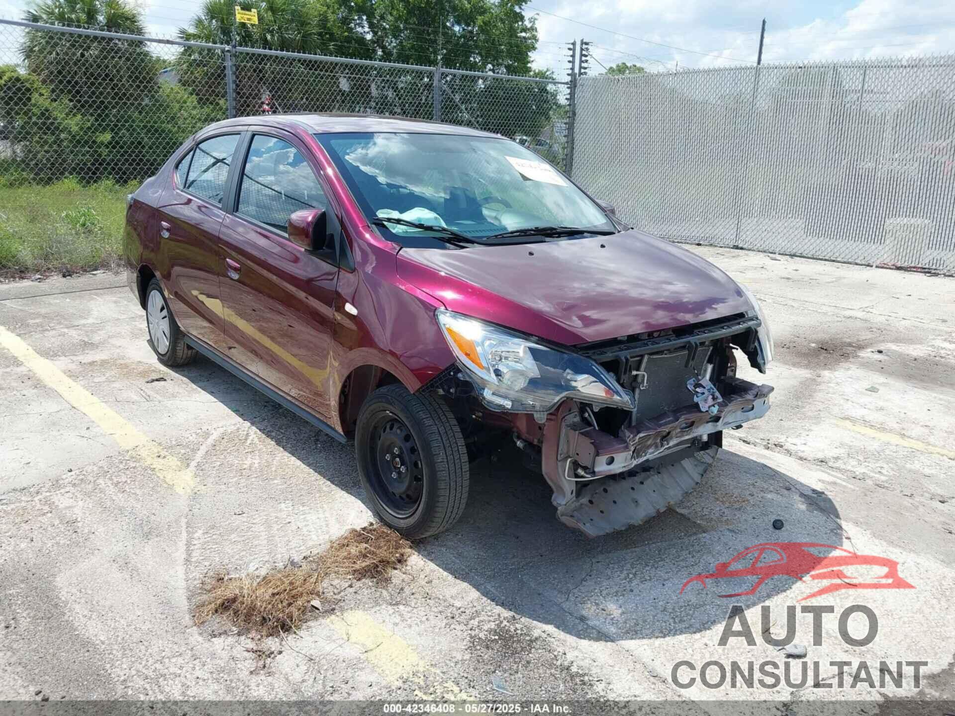 MITSUBISHI MIRAGE G4 2022 - ML32FUFJ2NHF06037