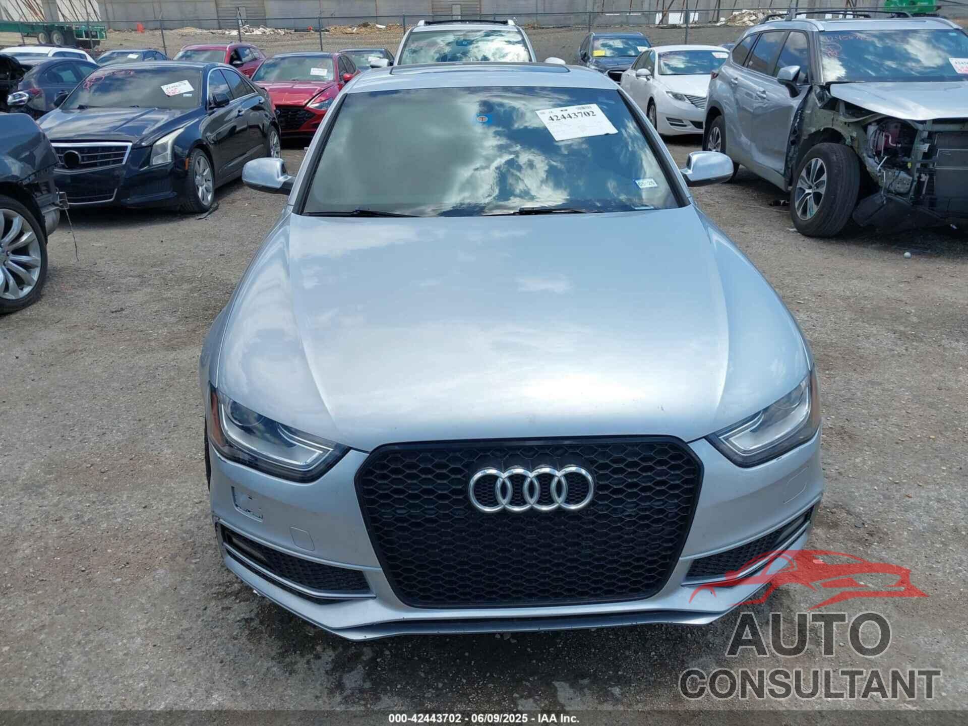 AUDI S4 2015 - WAUBGAFL4FA109850