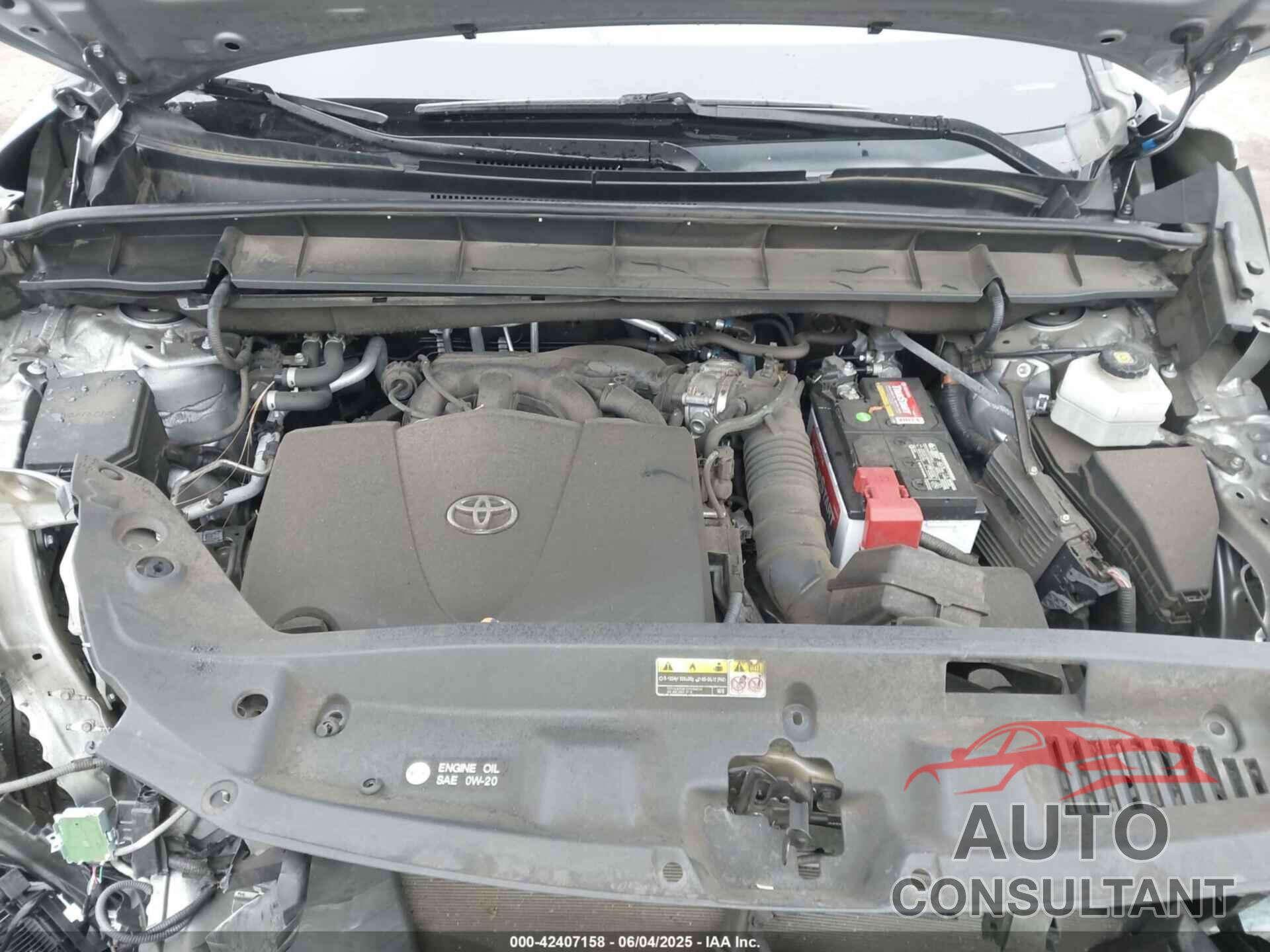 TOYOTA HIGHLANDER 2021 - 5TDHZRBH8MS142051