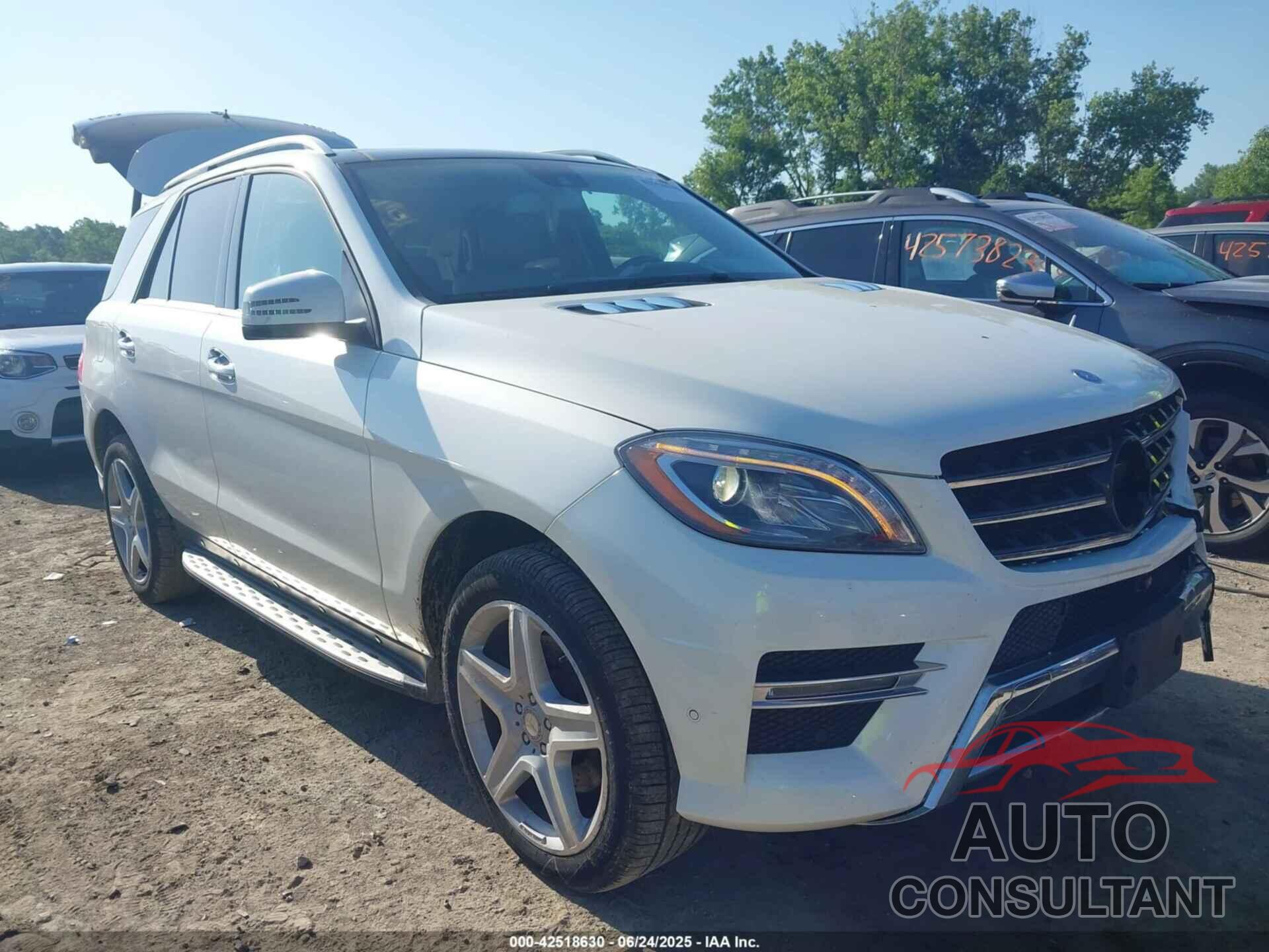 MERCEDES-BENZ ML 350 2015 - 4JGDA5HB4FA577677