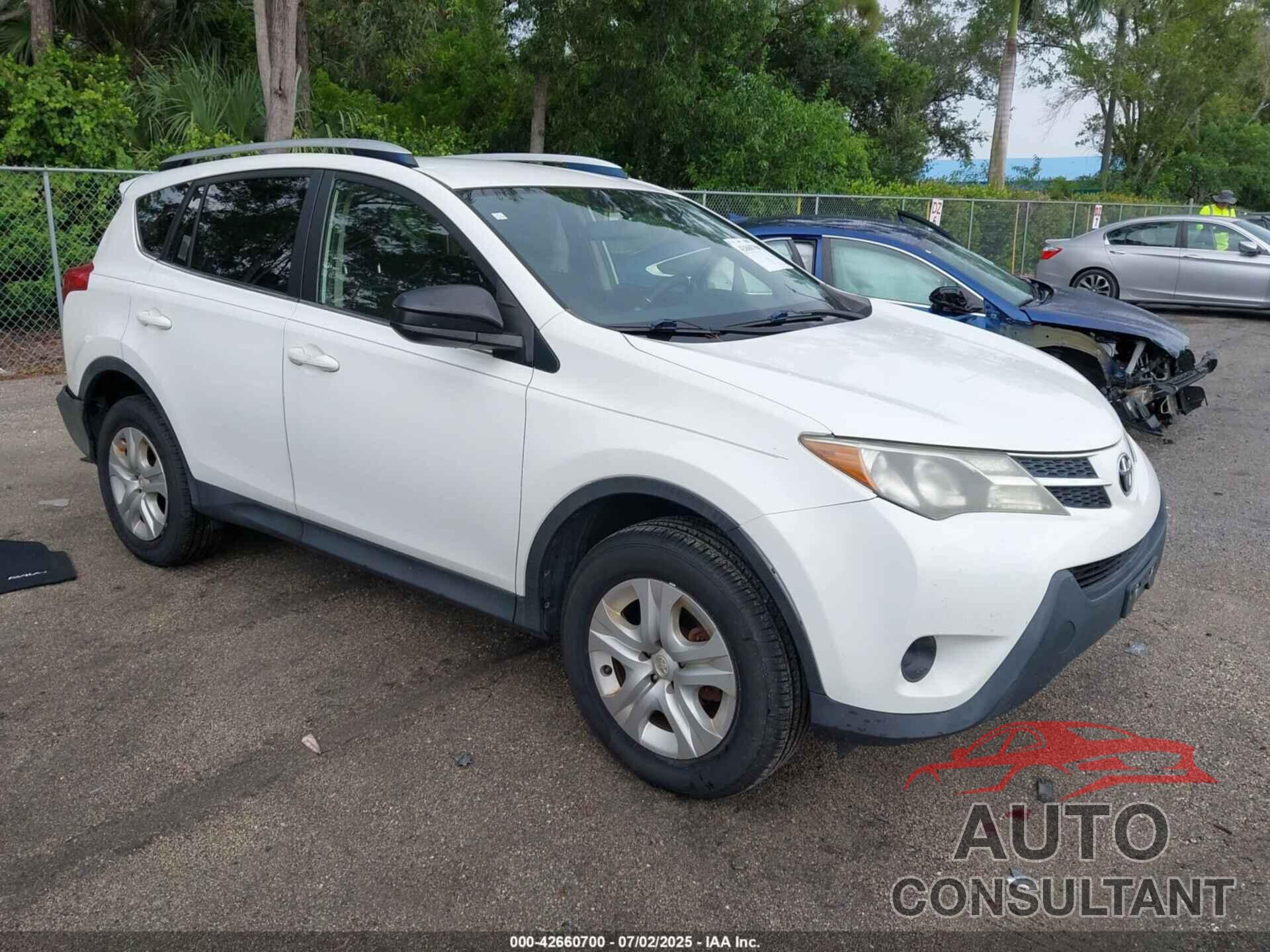TOYOTA RAV4 2014 - JTMBFREV6EJ007360