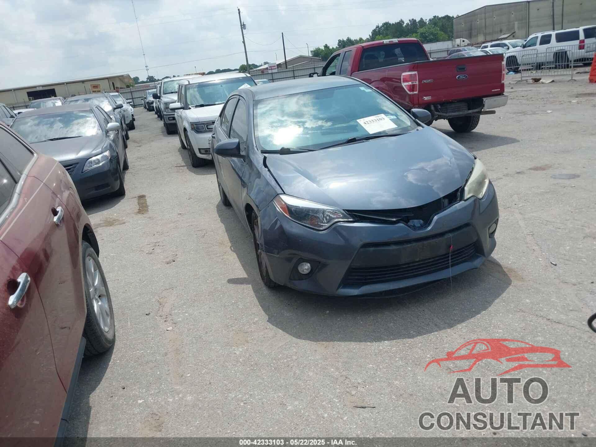 TOYOTA COROLLA 2014 - 5YFBURHE1EP017050