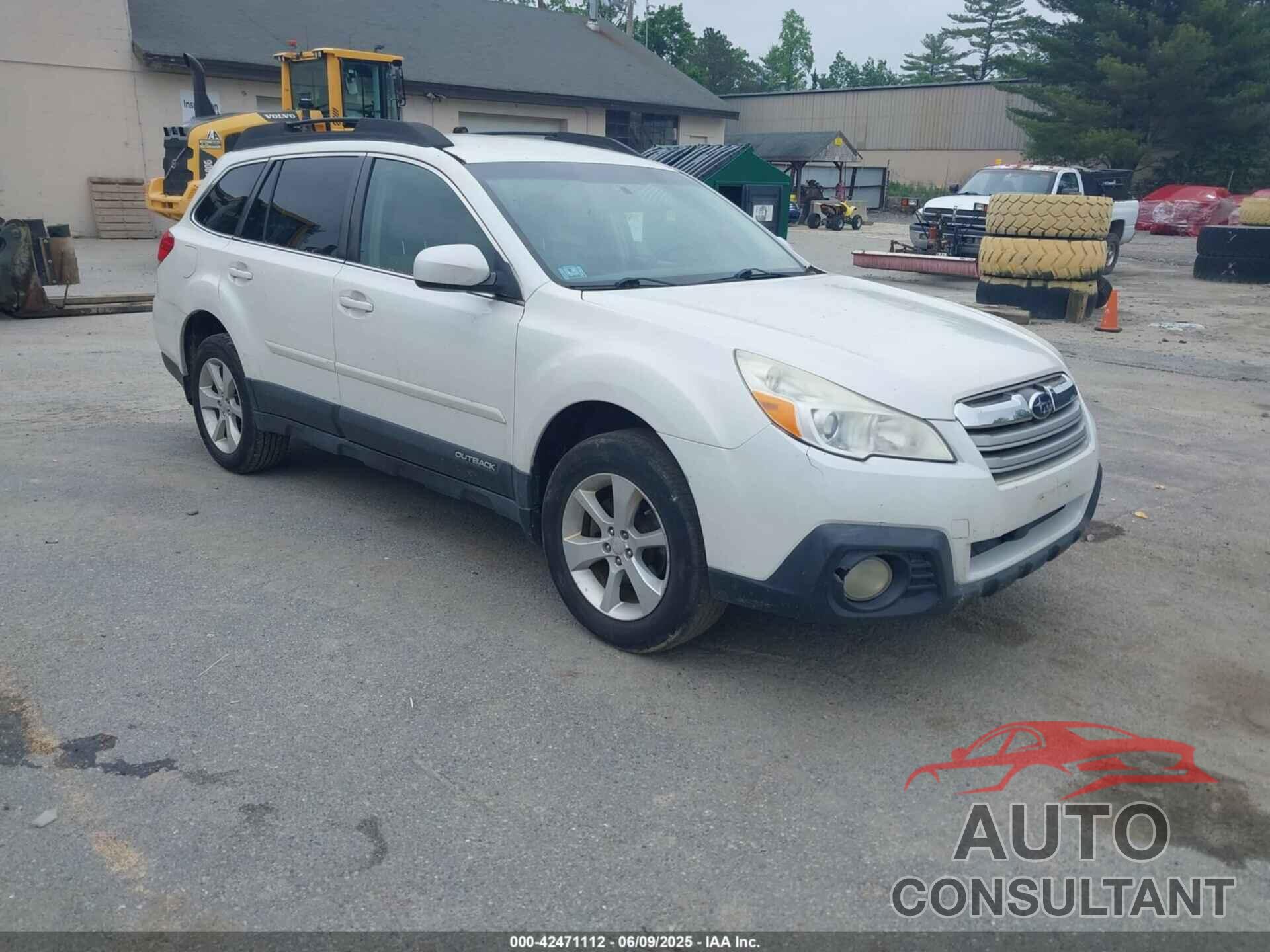 SUBARU OUTBACK 2013 - 4S4BRBCC5D3201442