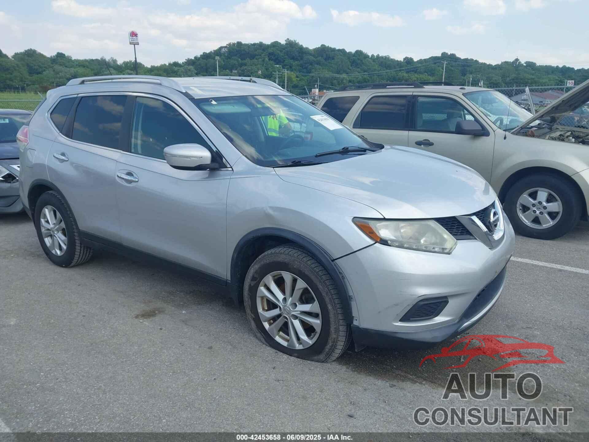 NISSAN ROGUE 2015 - KNMAT2MT6FP575442