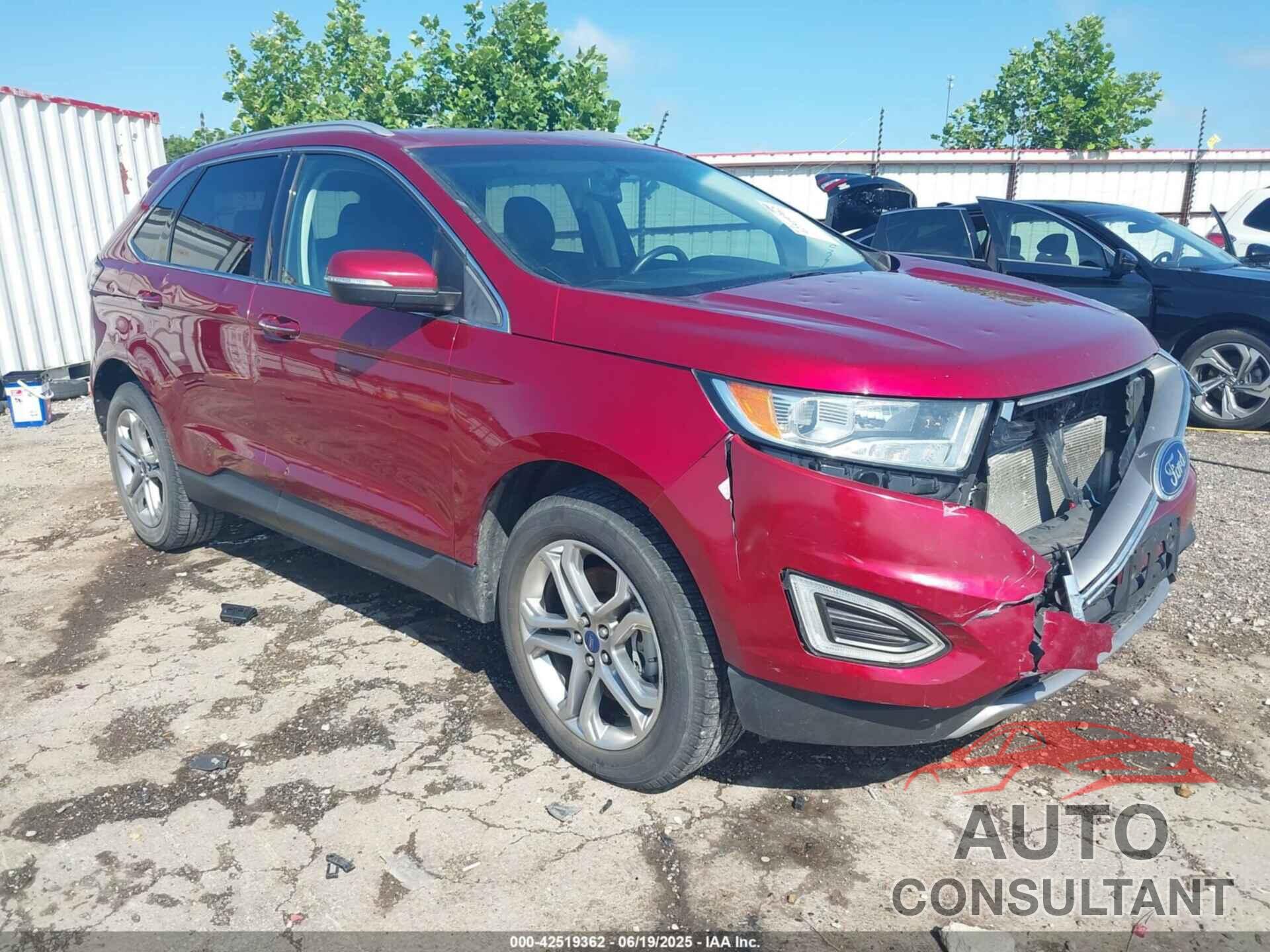 FORD EDGE 2017 - 2FMPK3K86HBC63015