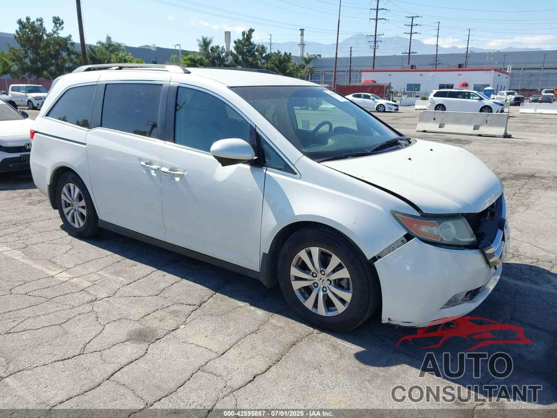 HONDA ODYSSEY 2016 - 5FNRL5H49GB058669
