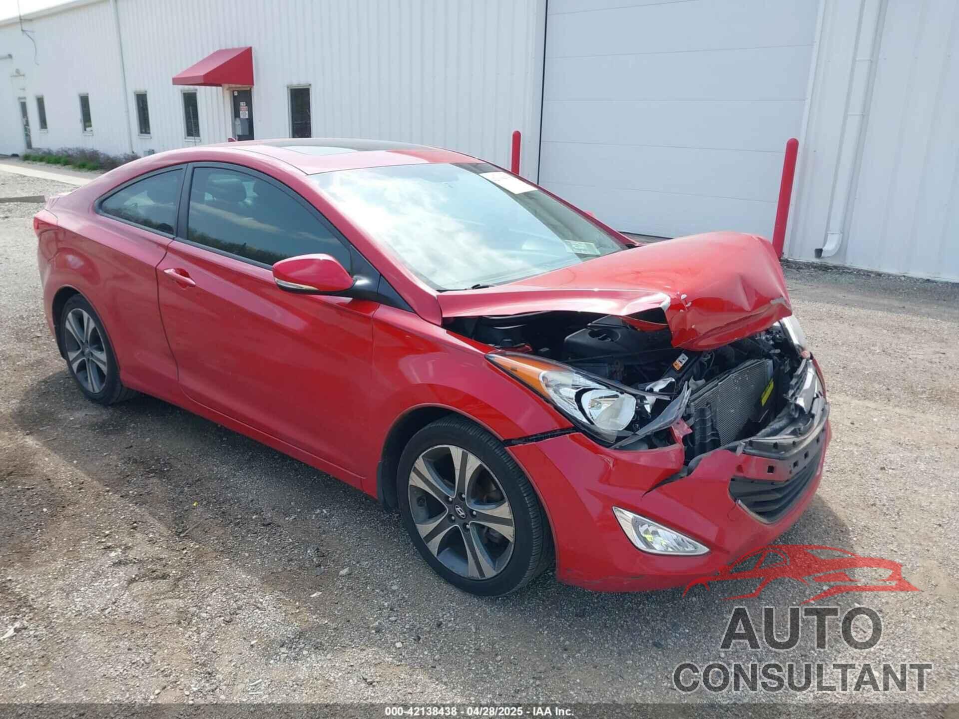 HYUNDAI ELANTRA 2013 - KMHDH6AE4DU010256